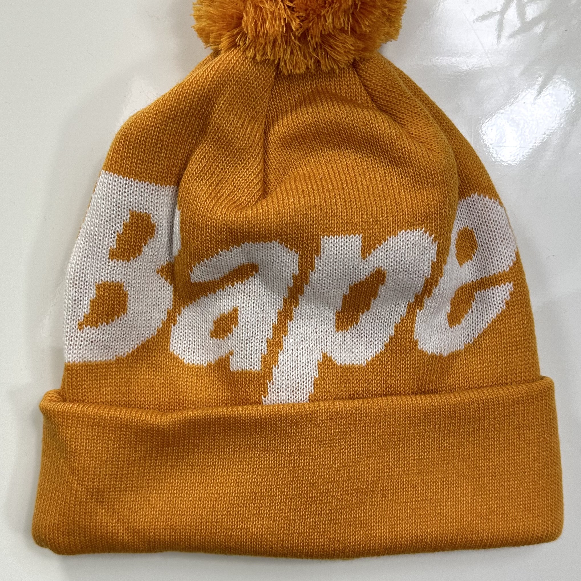 Bape Knit Cap Yellow 2018