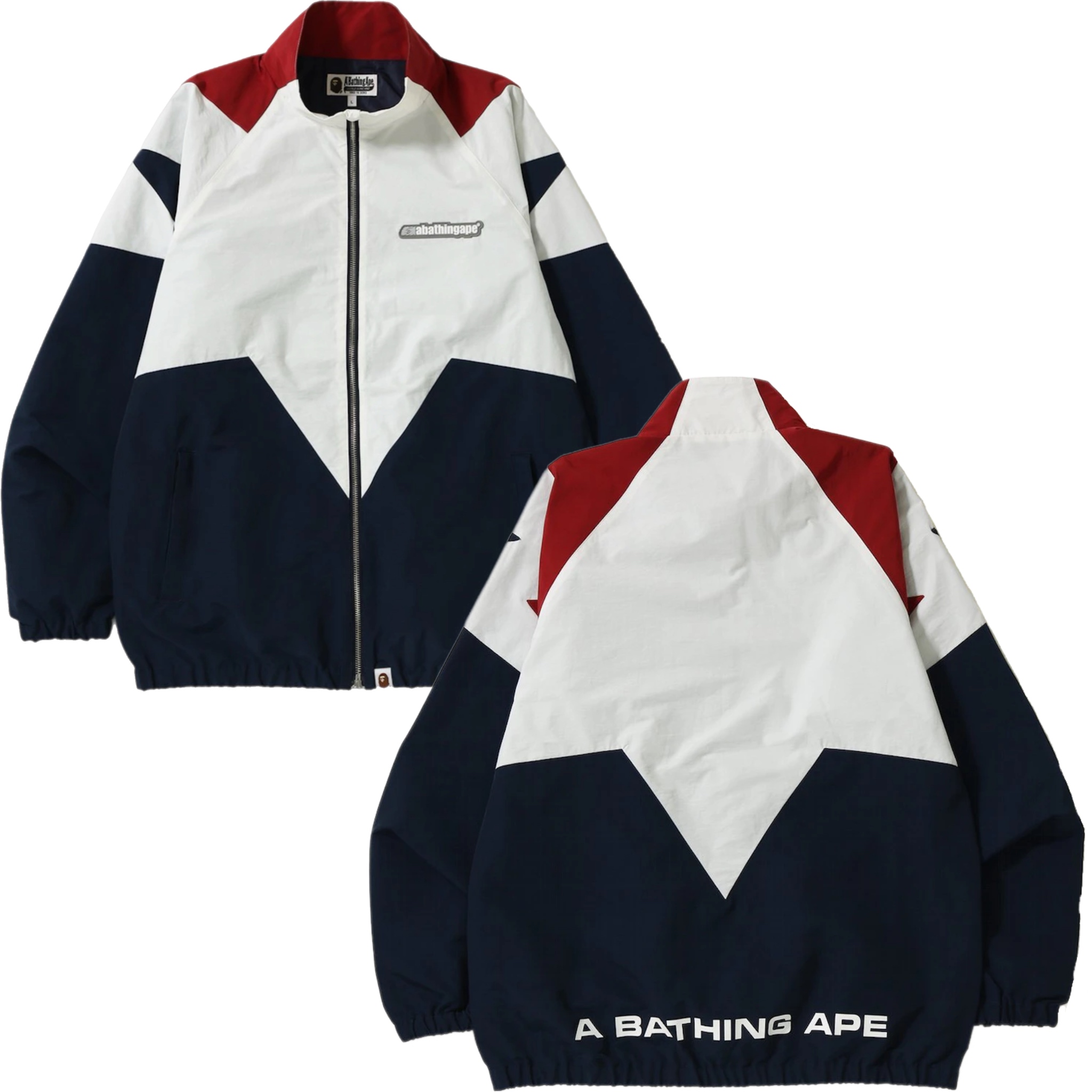(L) Bape Bapesta Tracksuit Navy 2019