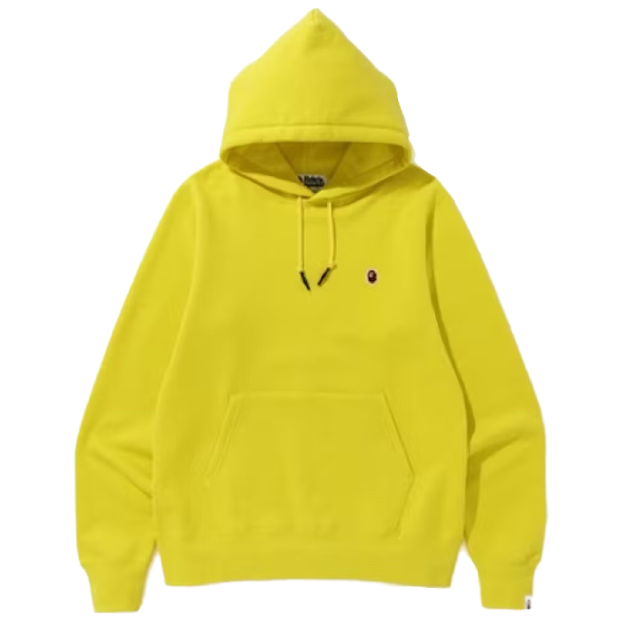 (S/M/L) Bape Ape Head One Point Relaxed Fit Hoodie Yellow