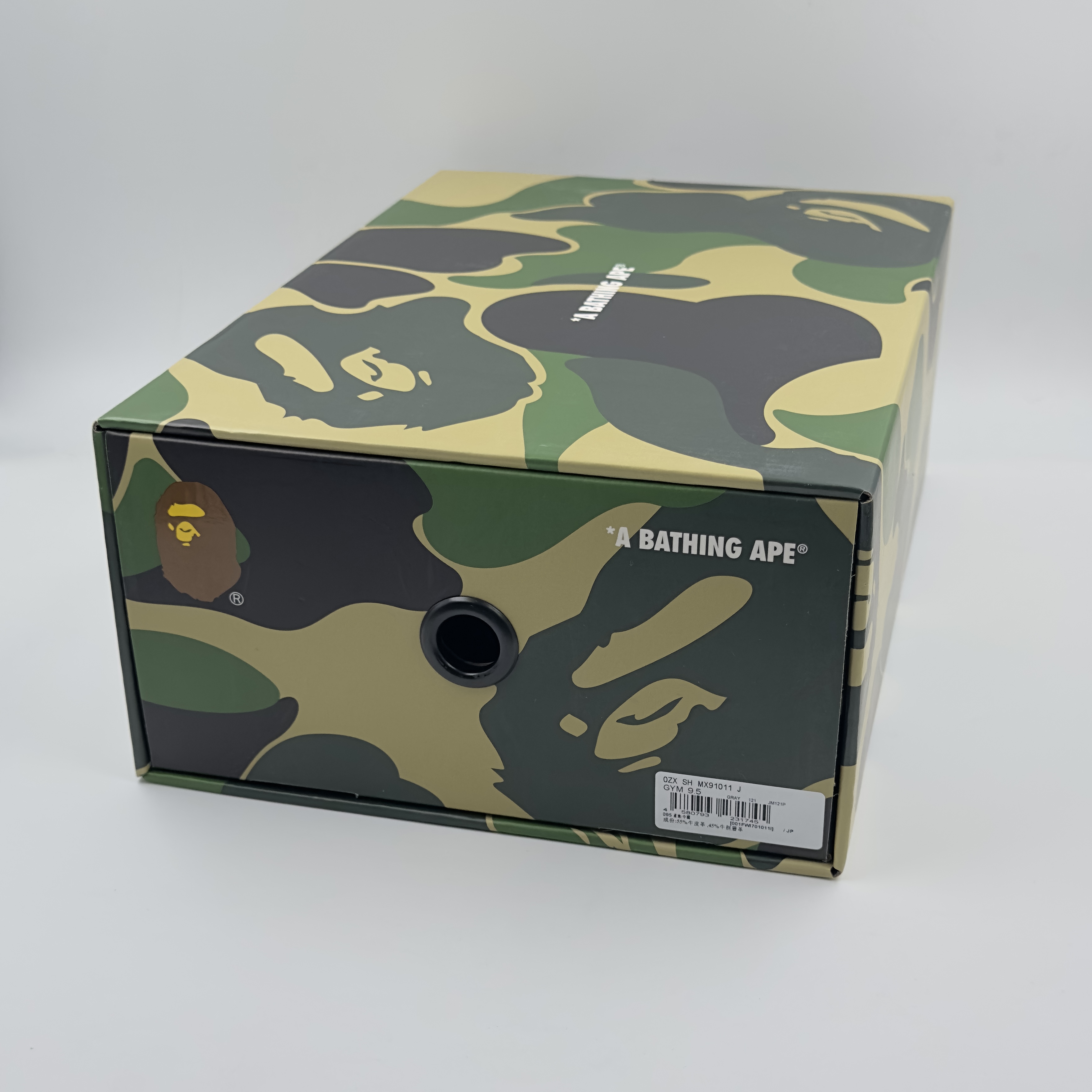 (42/43/44) A Bathing Ape Bape SK8STA Grey Turquoise 2022