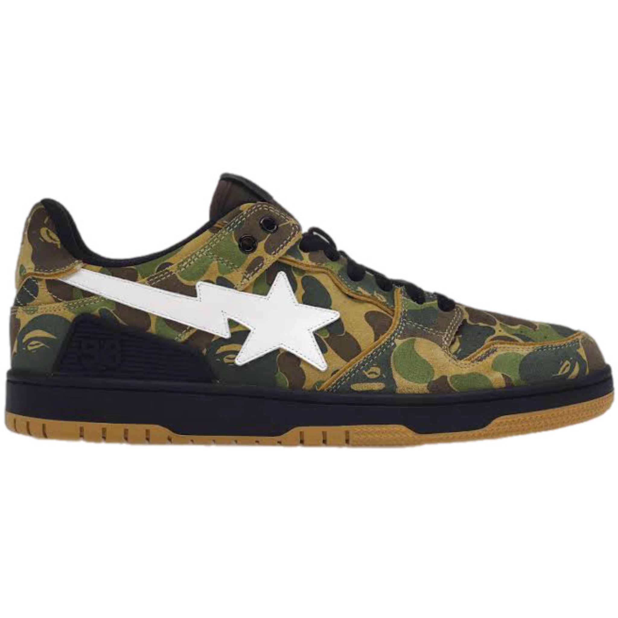 (42,5) A Bathing Ape Bape SK8STA ABC Camo Green 2022