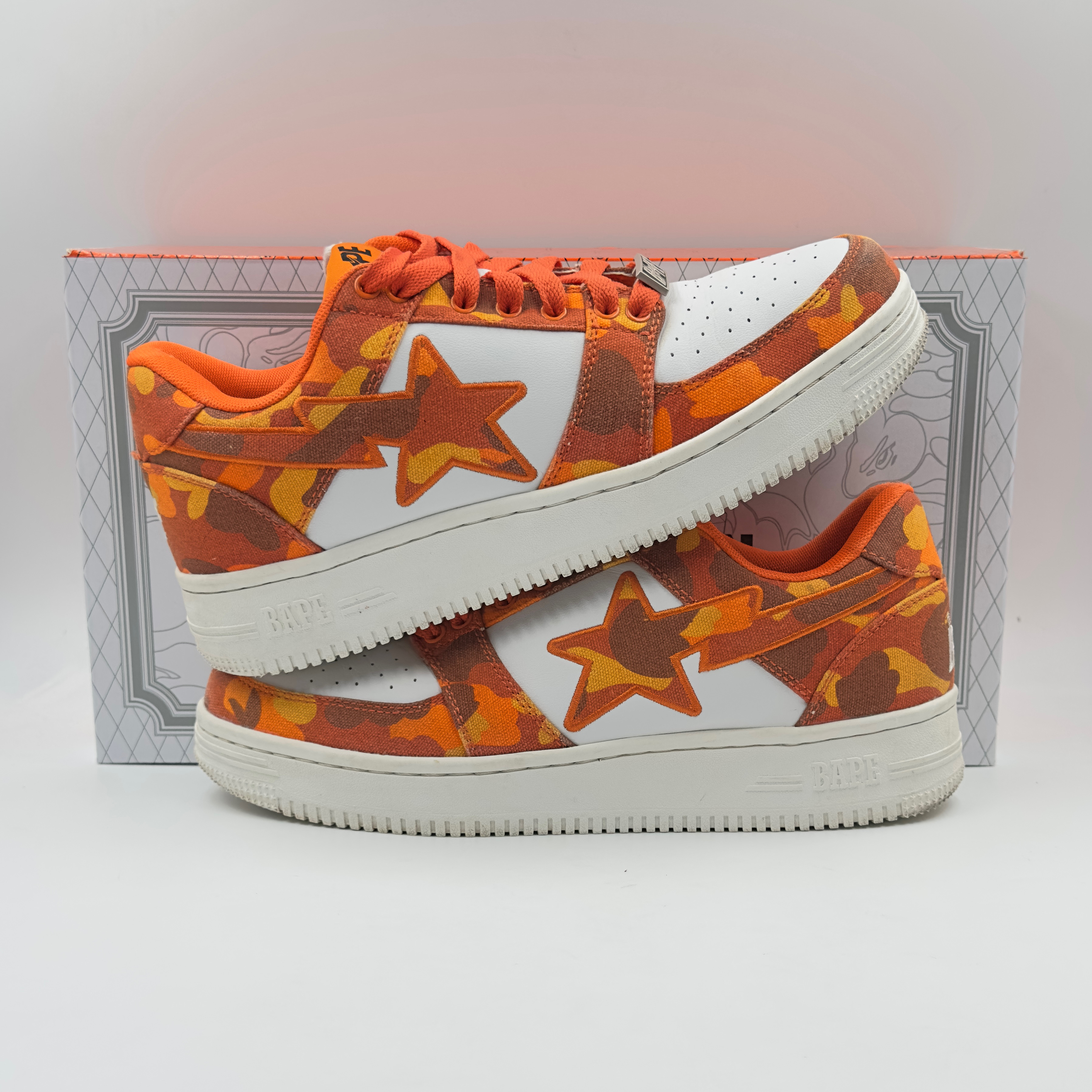 (43) A Bathing Ape Bapesta Heron Preston 2022