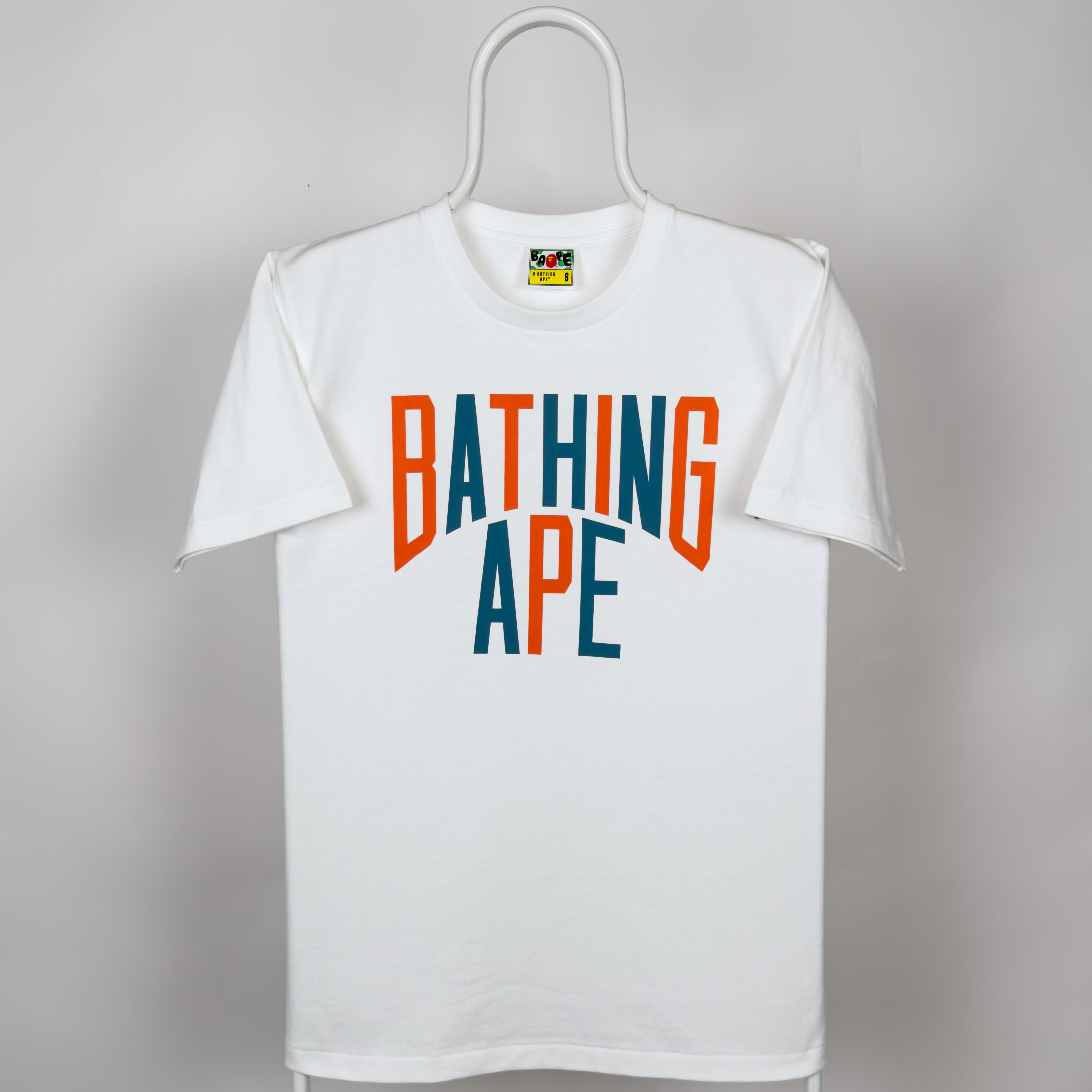 (S) Bape Colors NYC Logo Tee White 2023