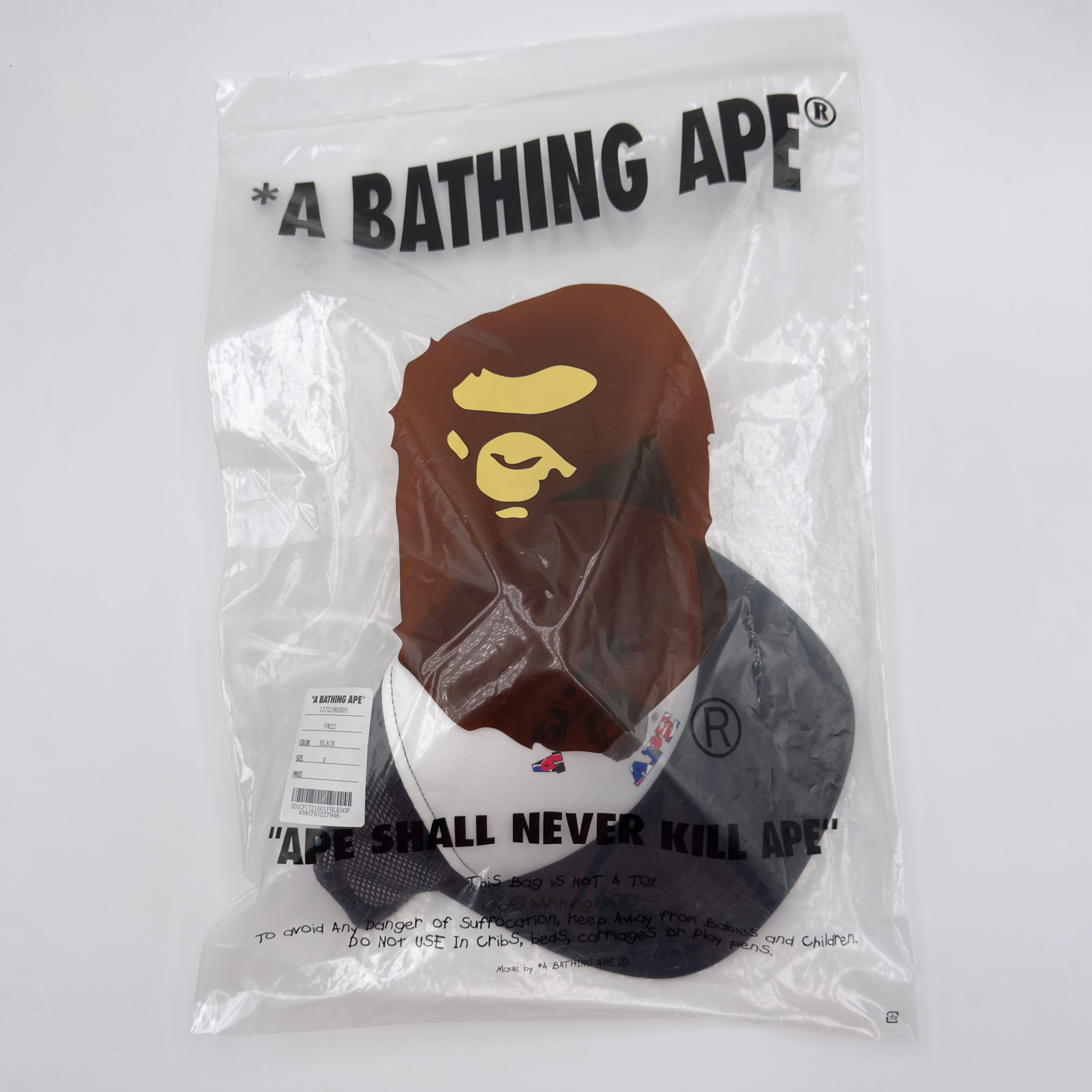 Bape 1st Anniversary London Mesh Cap Black 2022
