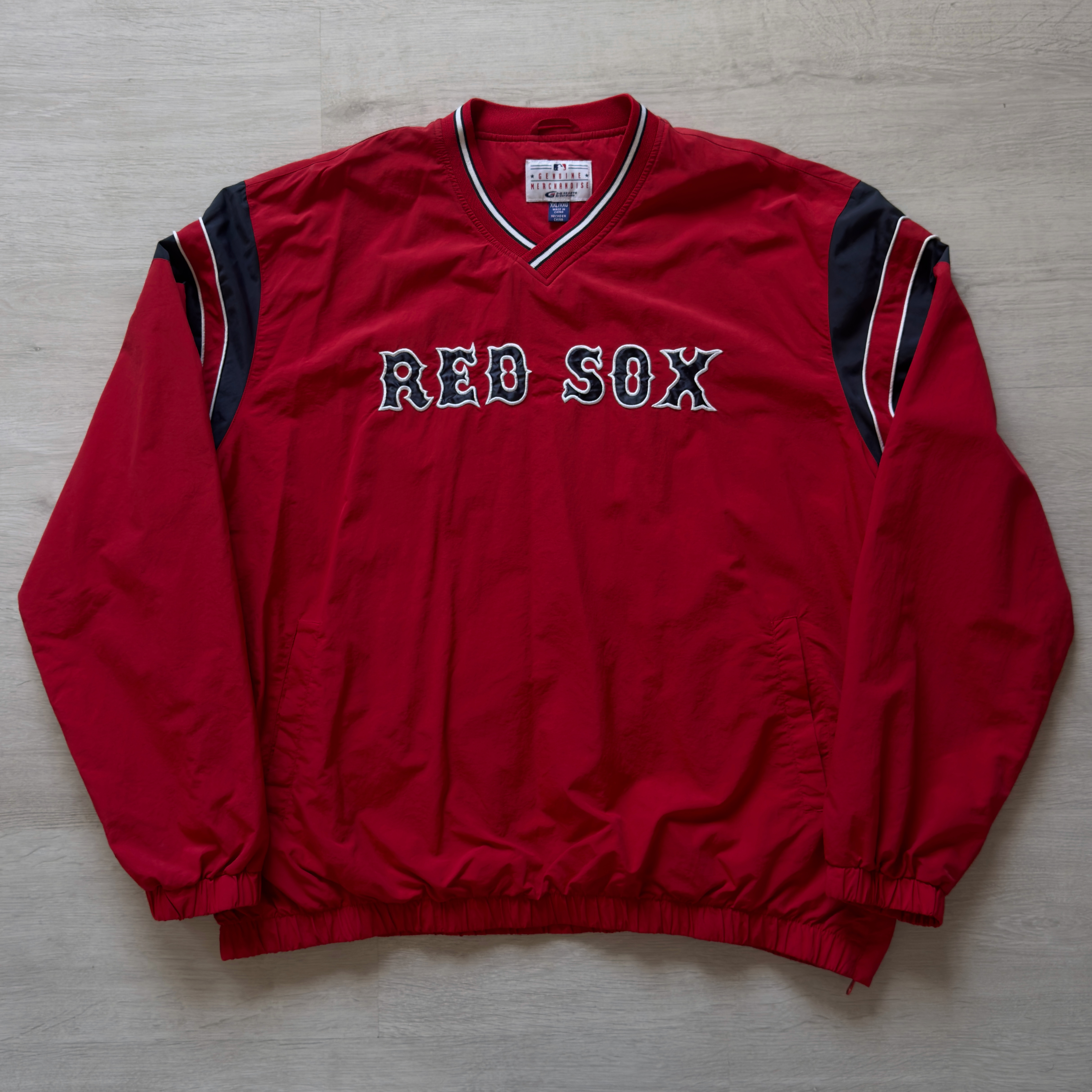 (XXL) Carl Banks MNL Boston Red Sox Windbreaker