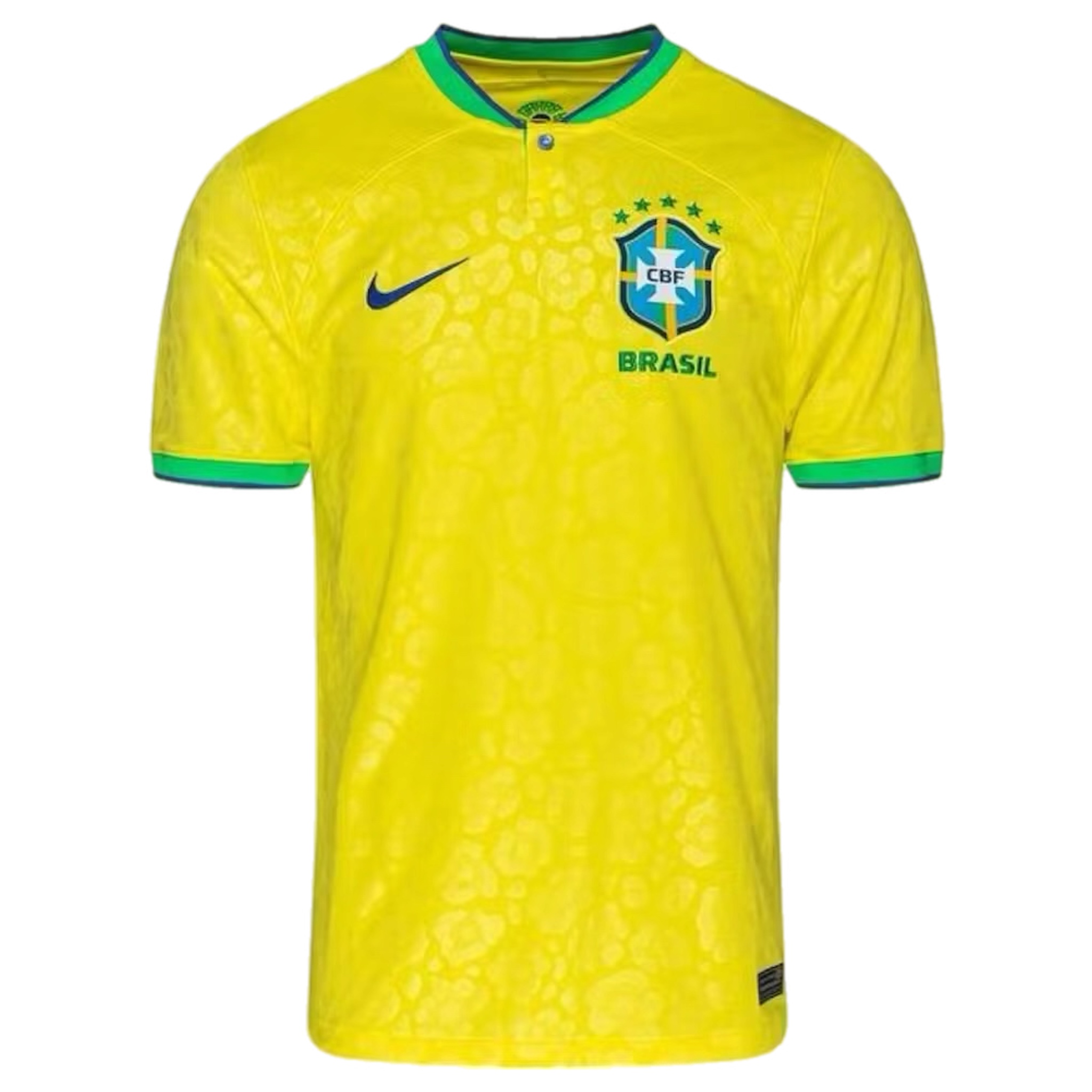 (L/XL) Nike Brazil Stadium Home Jersey Yellow 2023