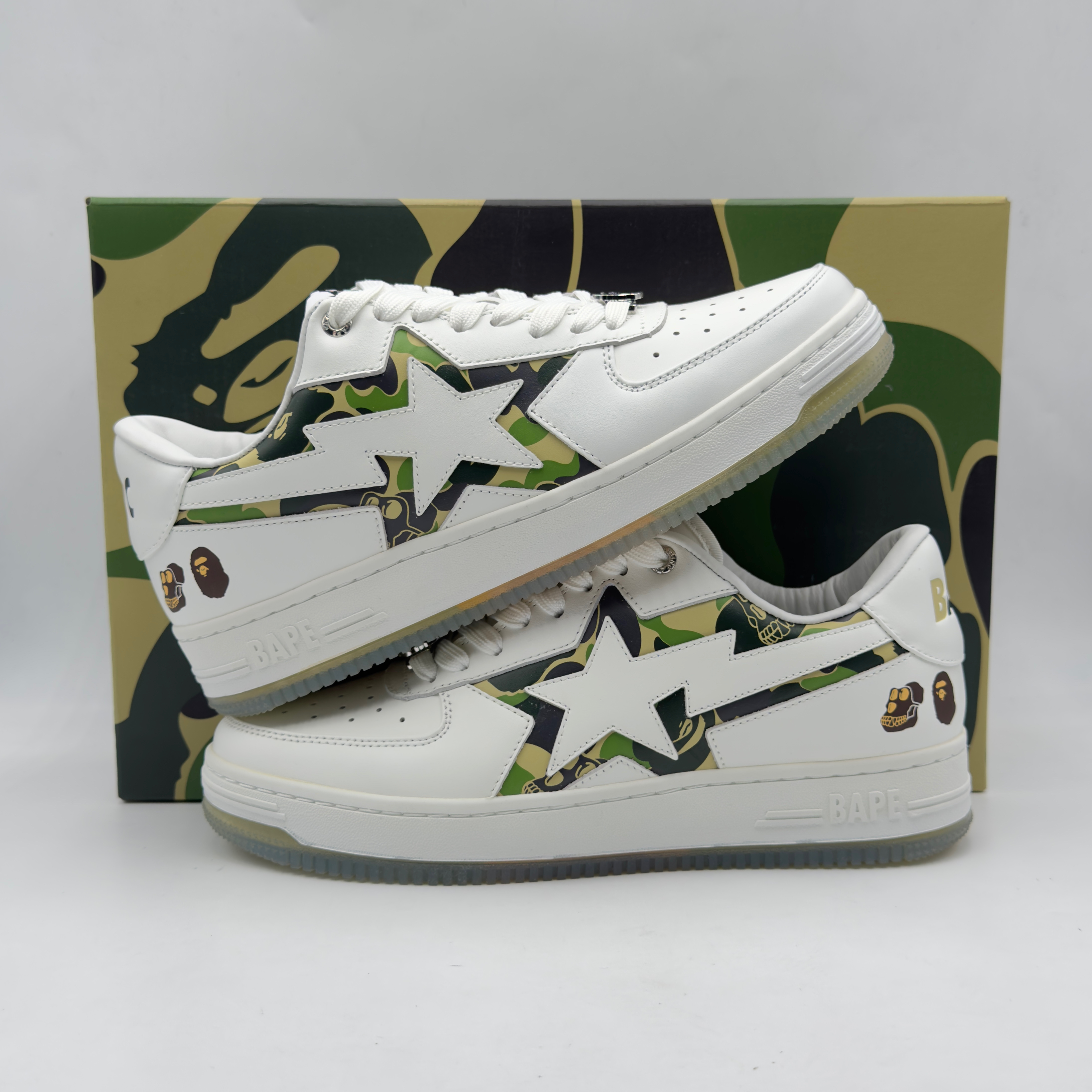 (41) A Bathing Ape Bapesta 2 x BAYC Camo 2023