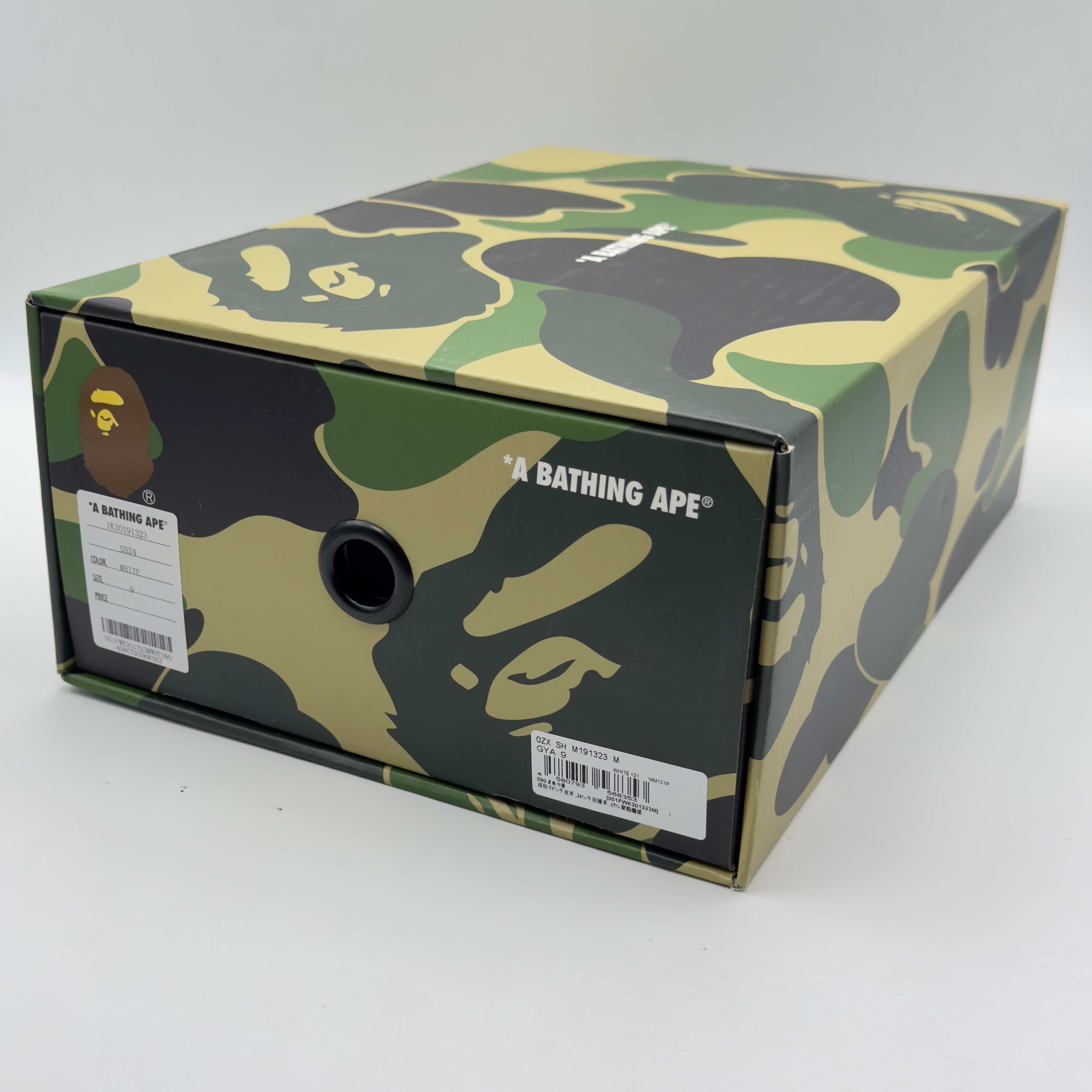 (40) A Bathing Ape Sharksta M2 White 2024