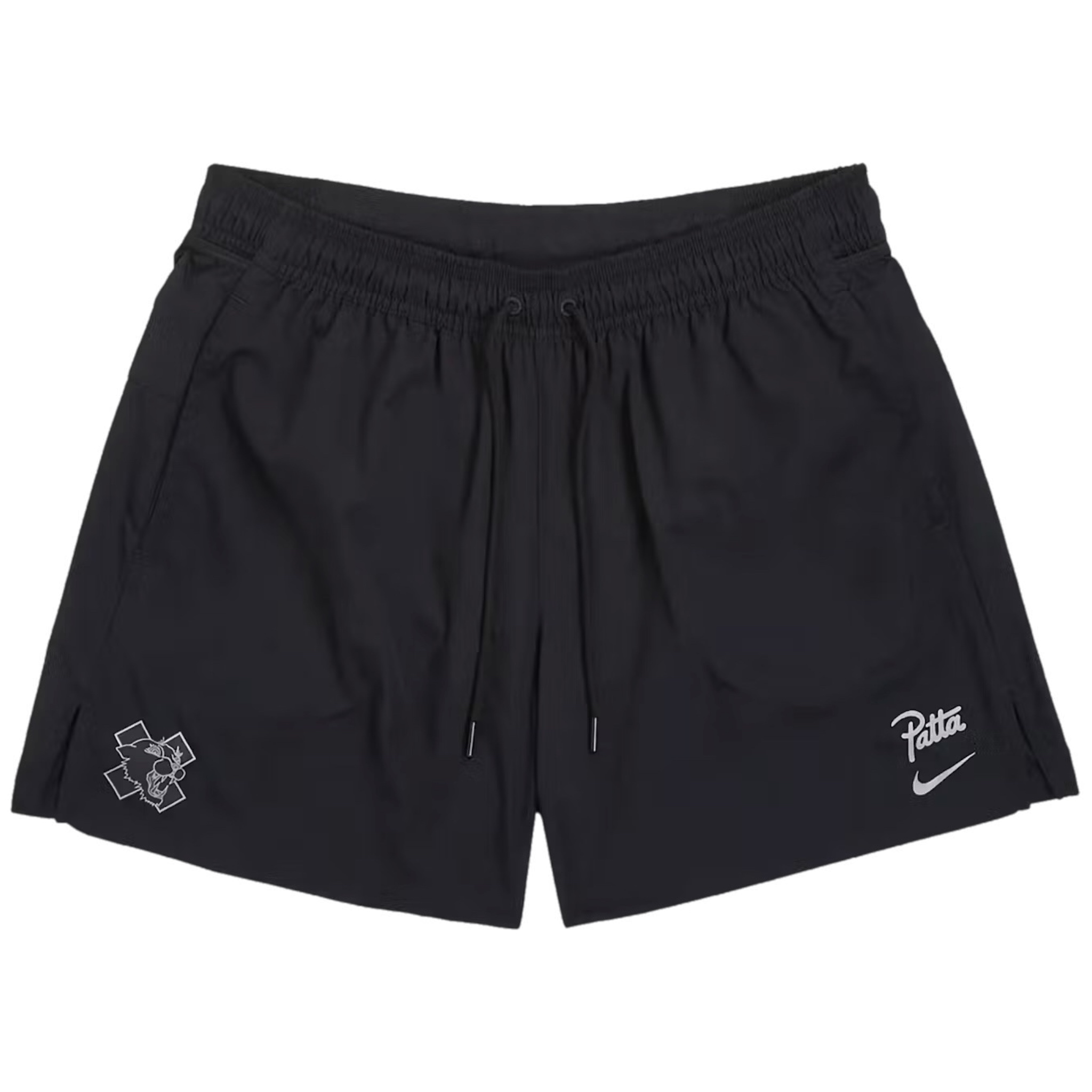 (S) Nike x Patta Running Team Shorts Black 2024