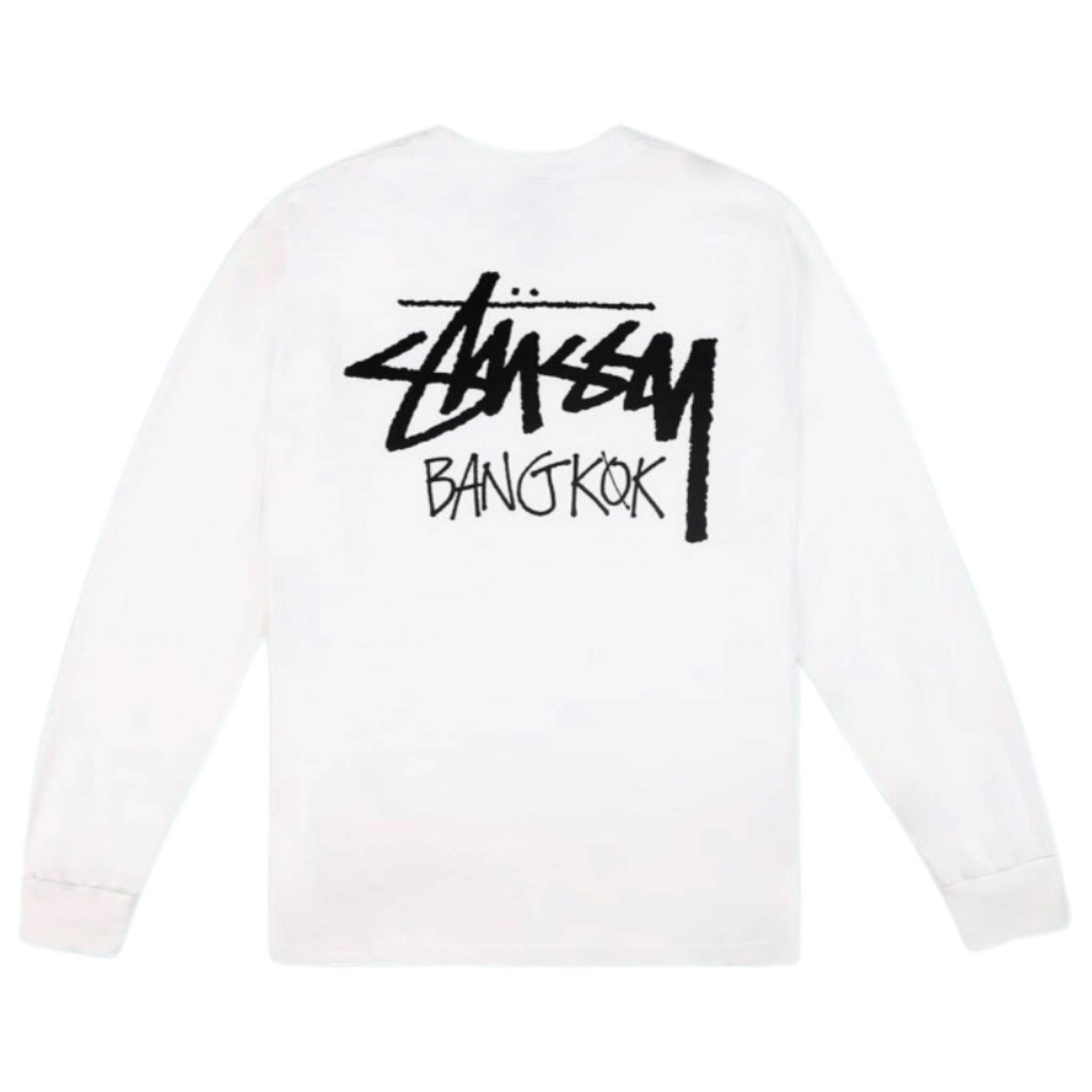 (XL) Stussy Exclusive Bangkok Chapter L/S Tee White