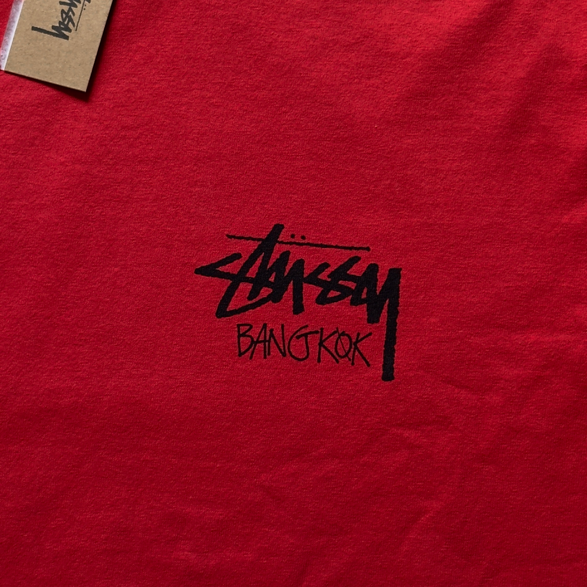 (L) Stussy Exclusive Bangkok Chapter L/S Tee Red