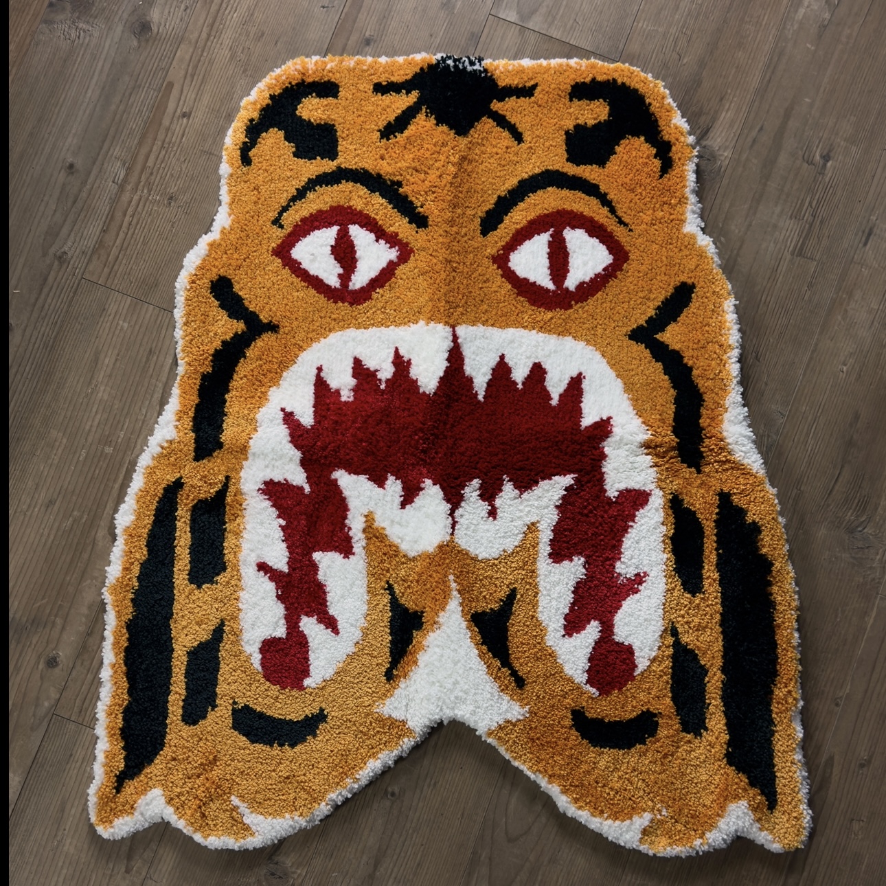 Bape Tiger Rug Orange 2024