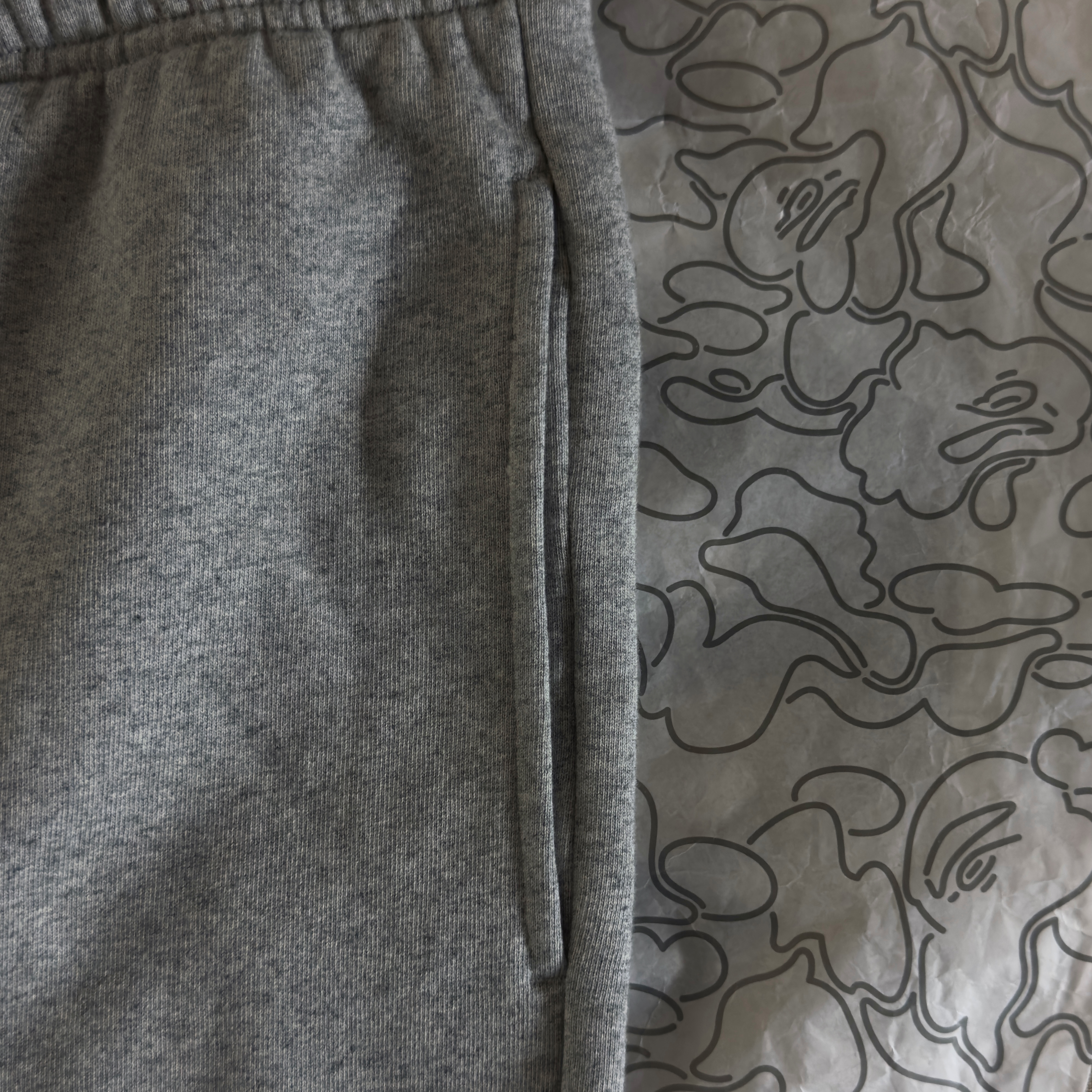 (XL) Bape x New Balance Relaxed Fit Shorts Grey 2022