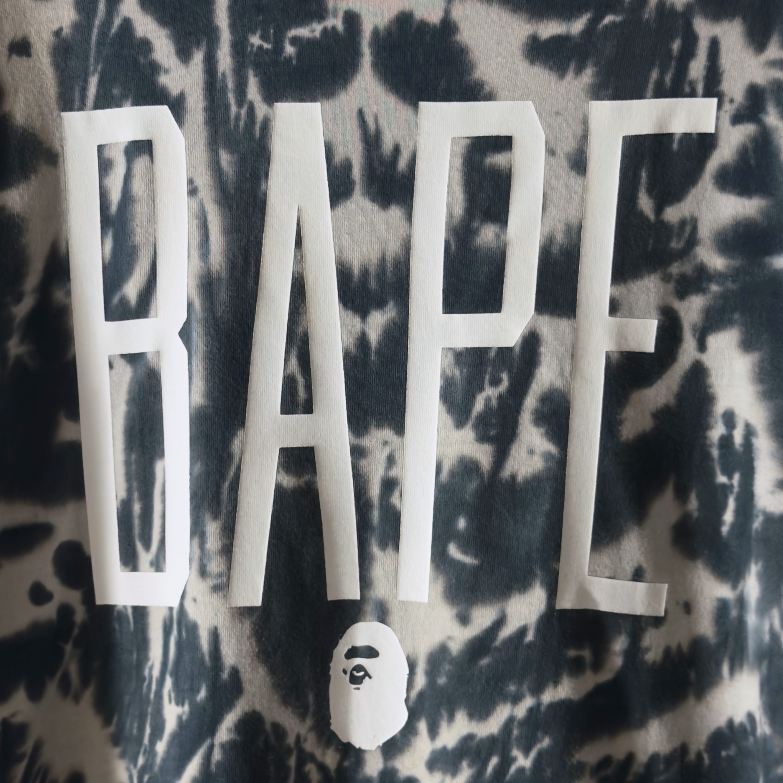 (XL) Bape Tie Dye Tee Black 2019