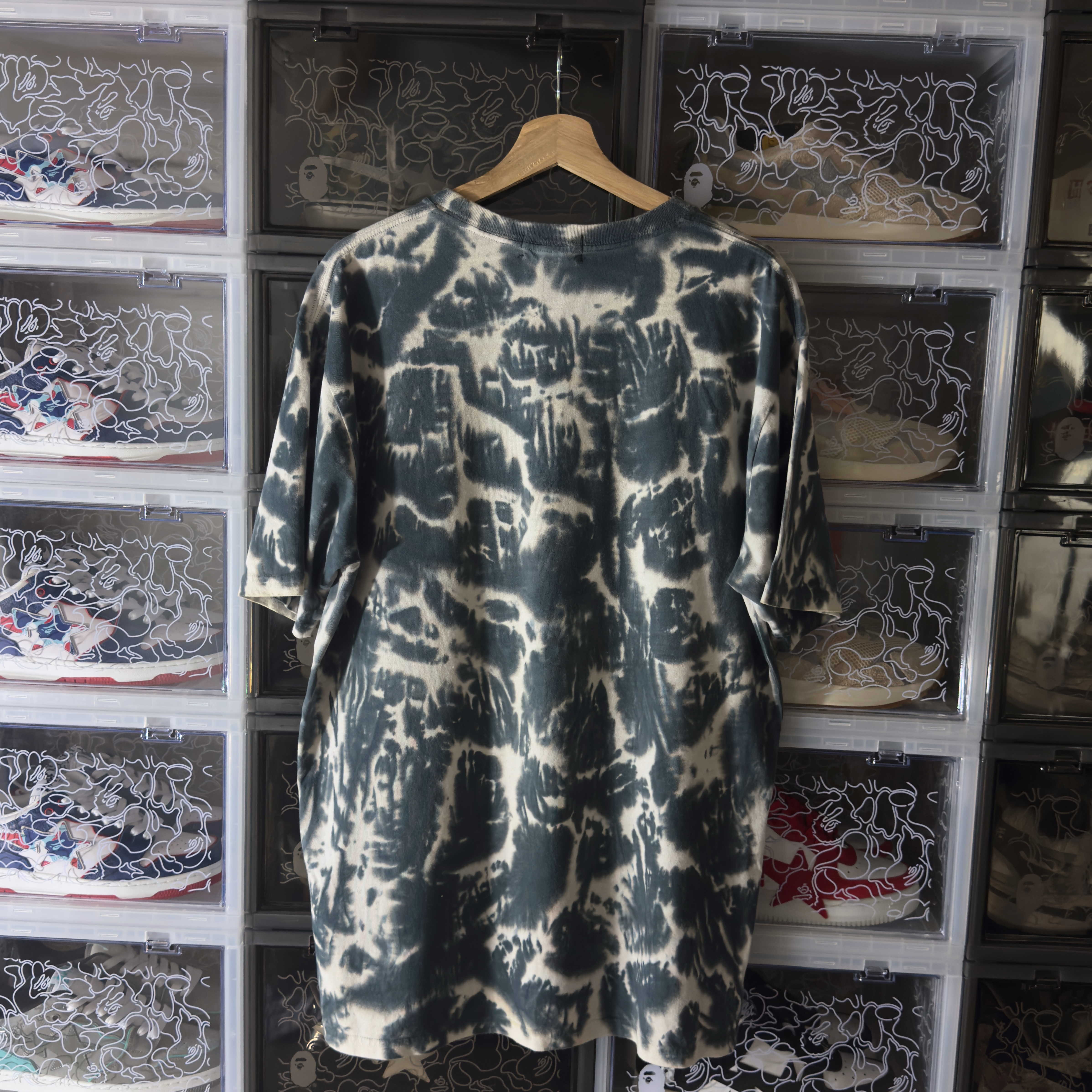 (XL) Bape Tie Dye Tee Black 2019