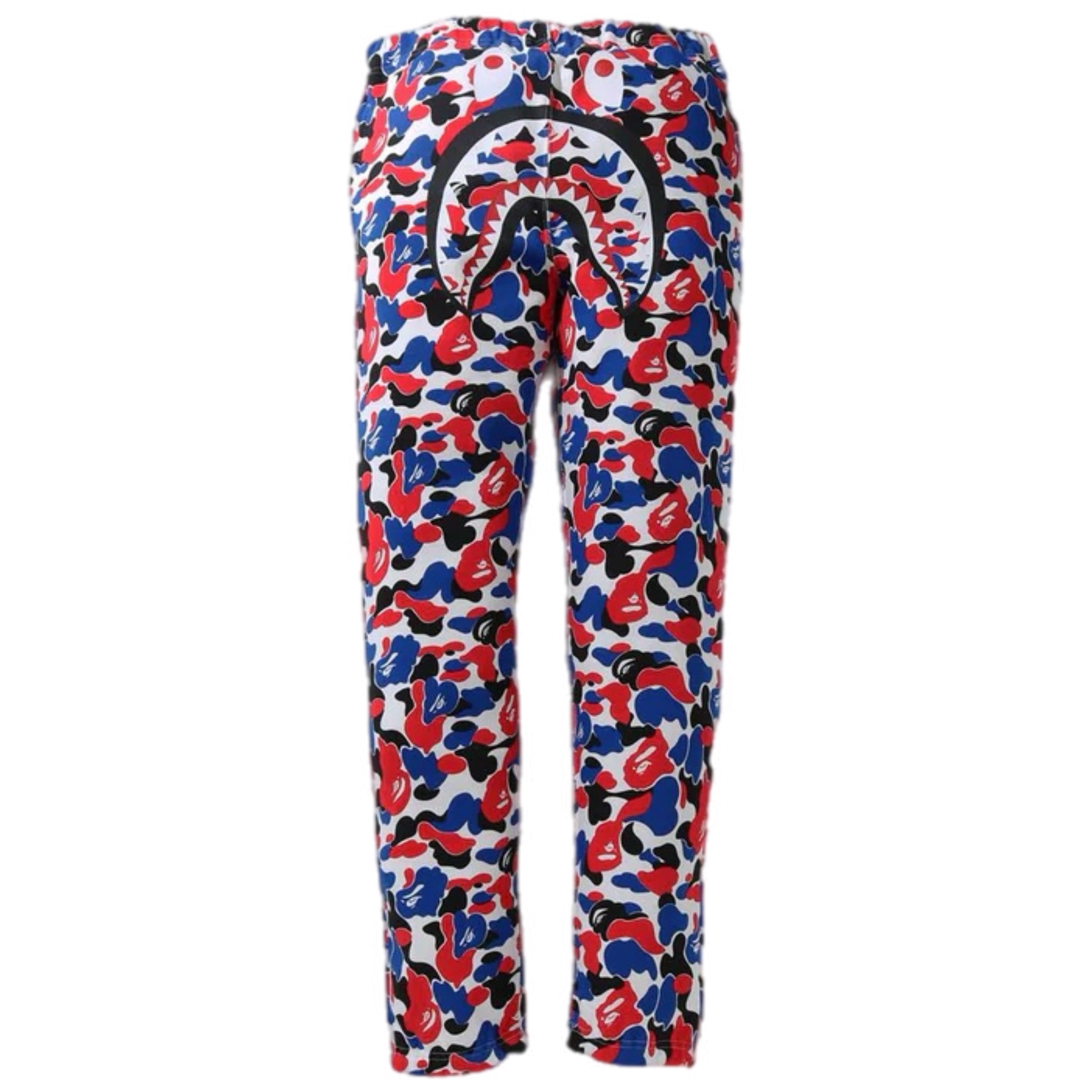 (S/L/XL) Bape Store London Camo Shark Slim Sweat Pants Multi 2021