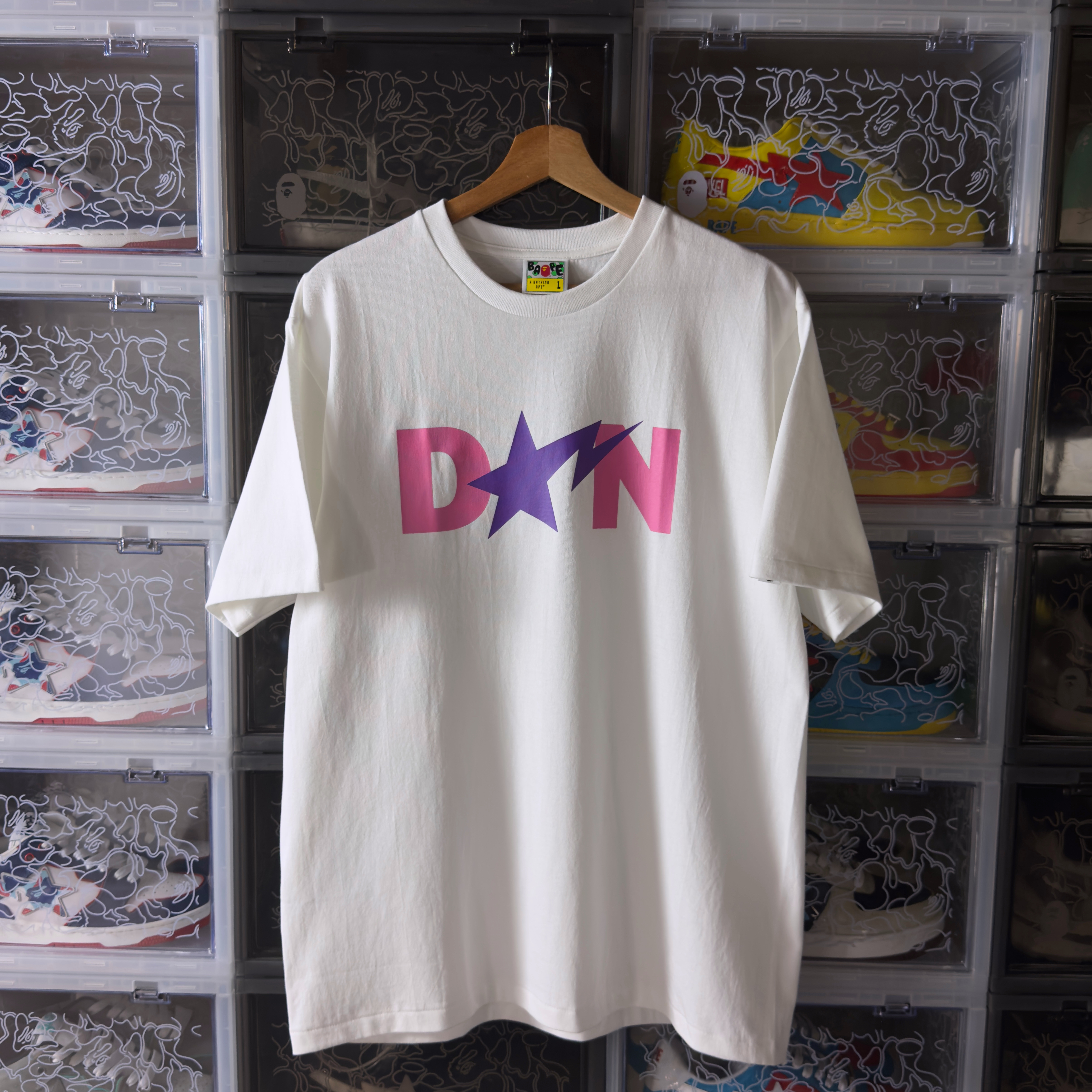 (M/XL) Bape x Cactus Jack x Don Toliver Tee White 2024