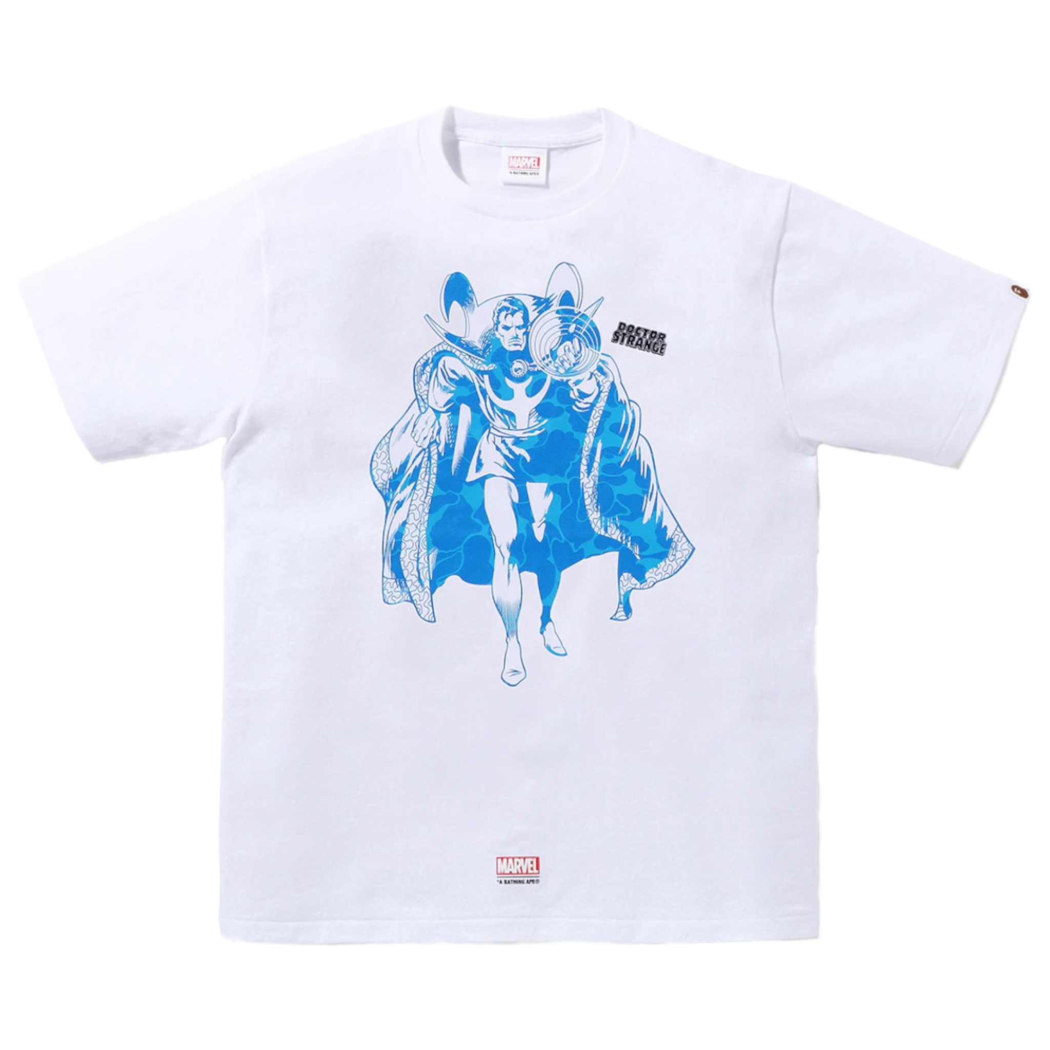 (S) Bape x Marvel Comics Dr. Strange Tee White 2022