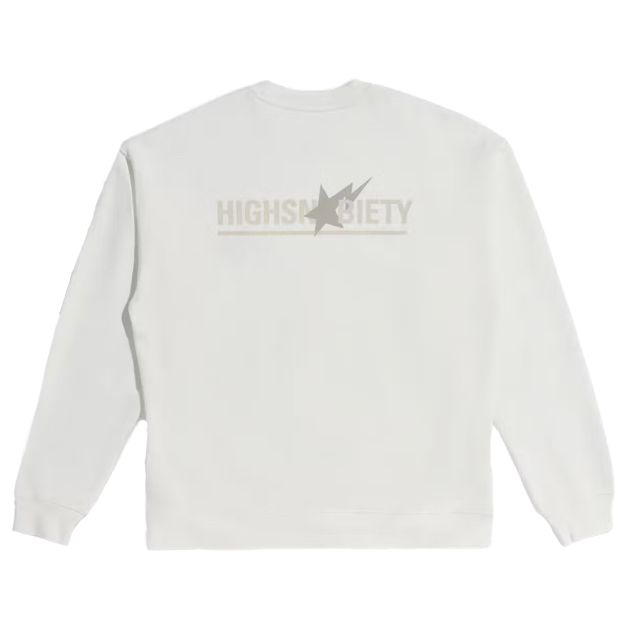 (L) Bape x Highsnobiety Crewneck Ivory 2023