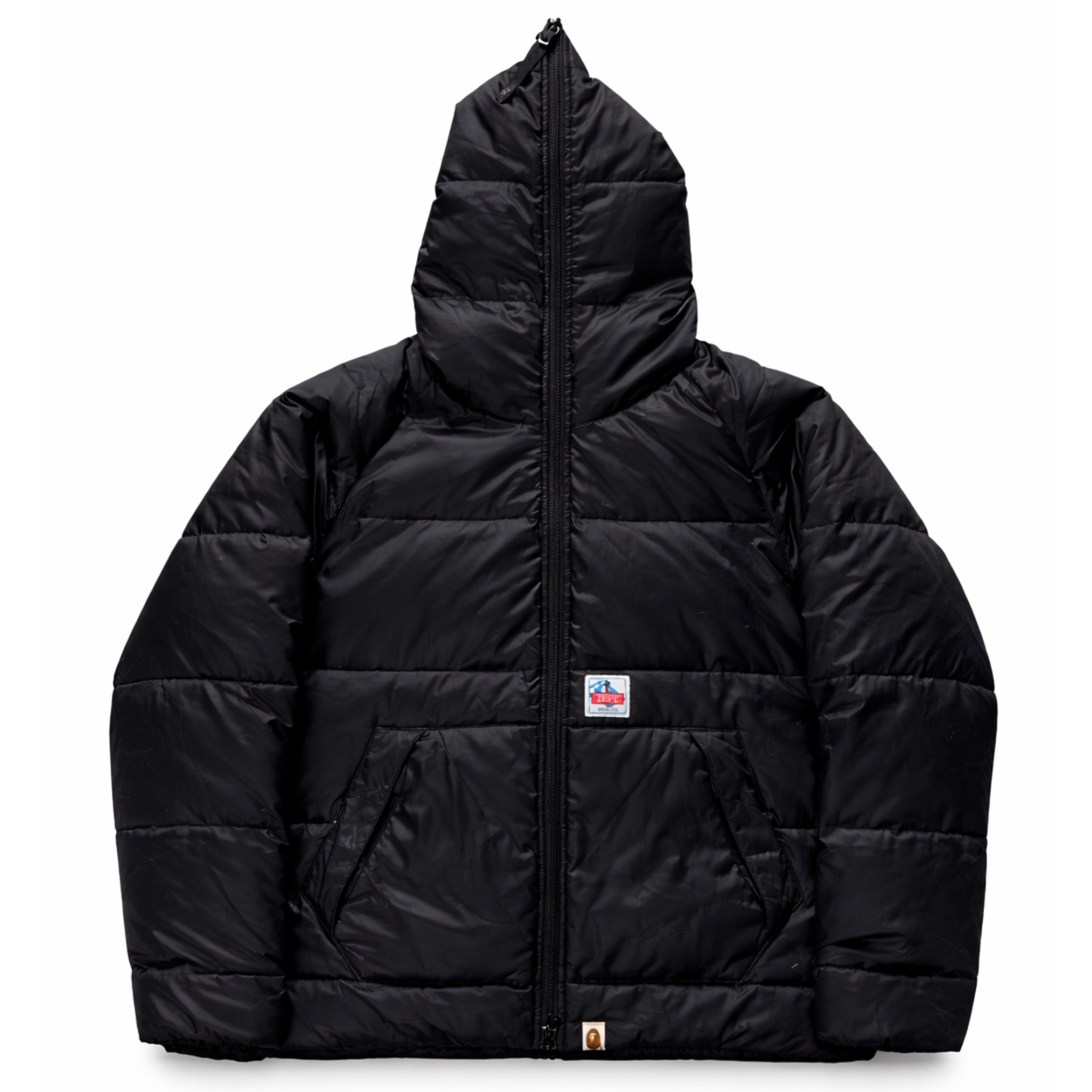 (S) Bape Mountain Sports Puffer Jacket Black