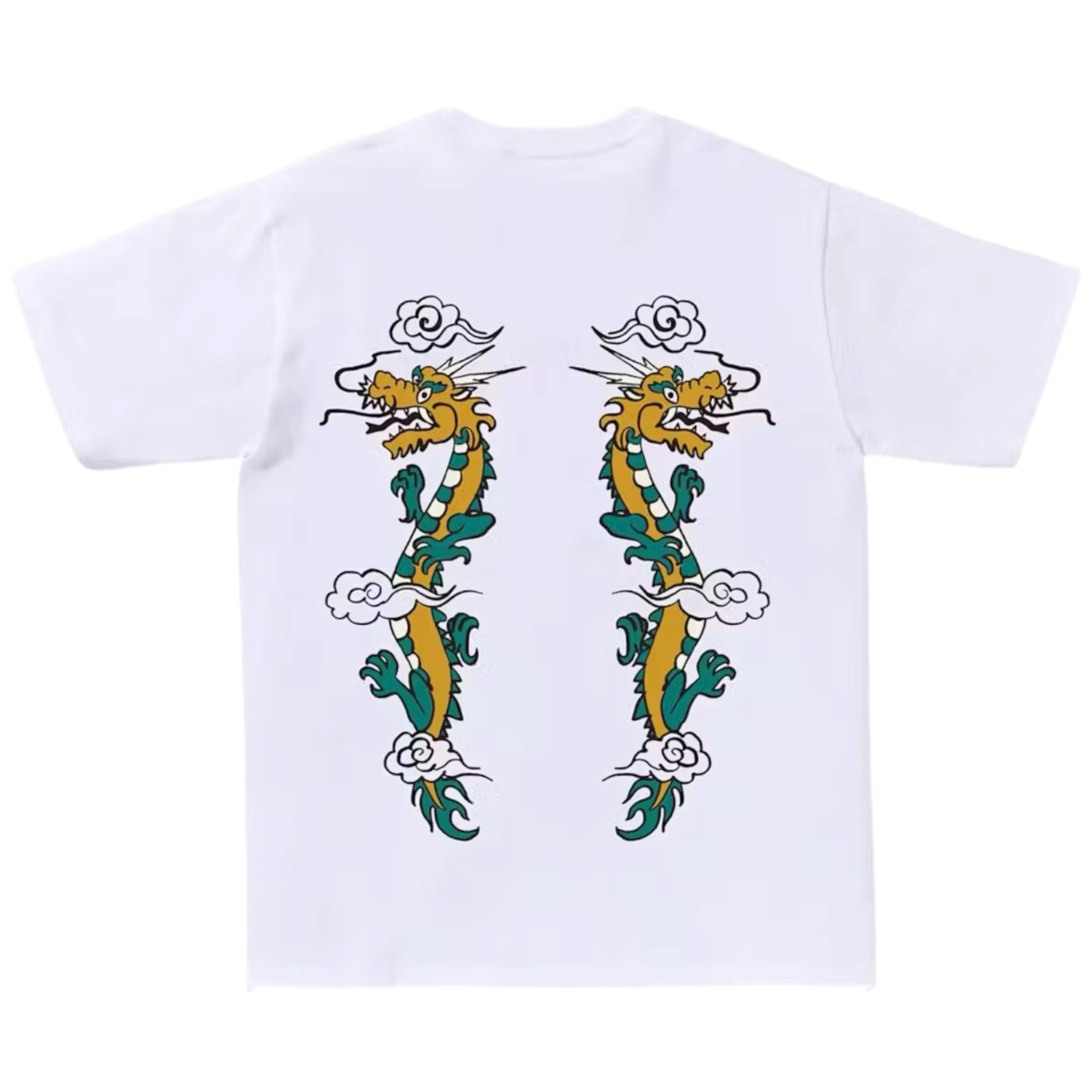 (S) Bape Souvenir Dragon Tee White 2024