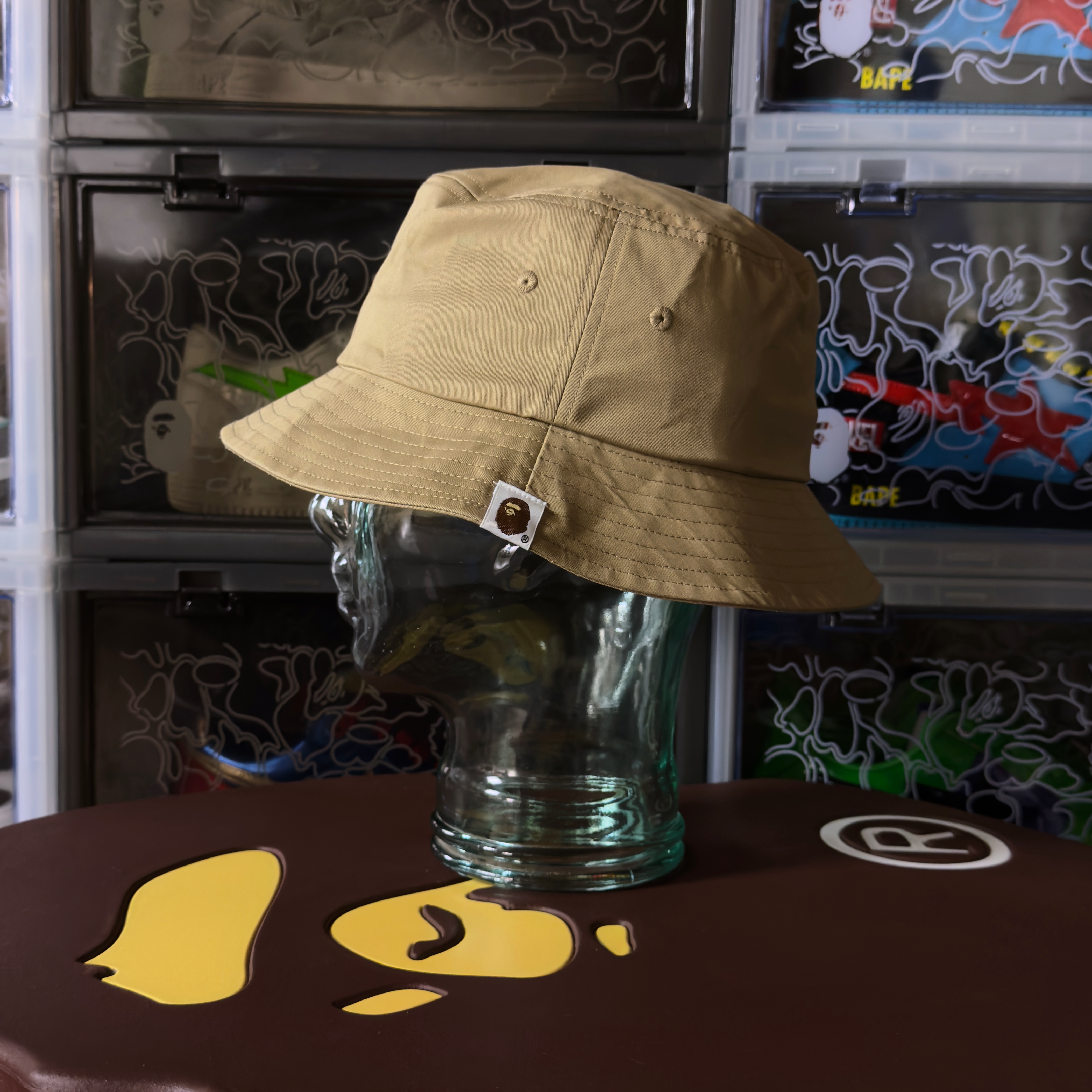 (M) Bape Summer Premium Hat Brown 2023
