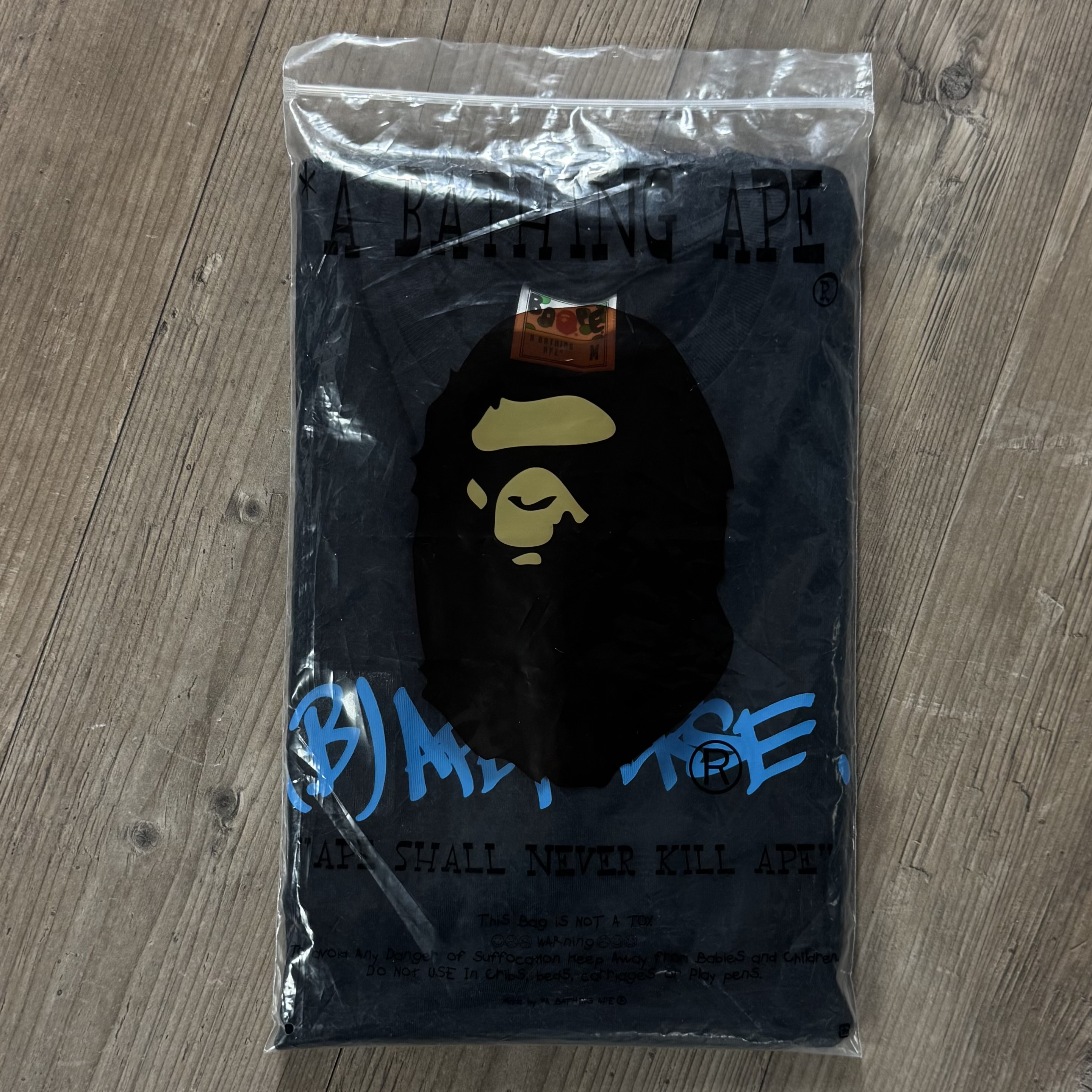 (M) Bape x Stash (B)apetaverse NFT Tee Black 2024