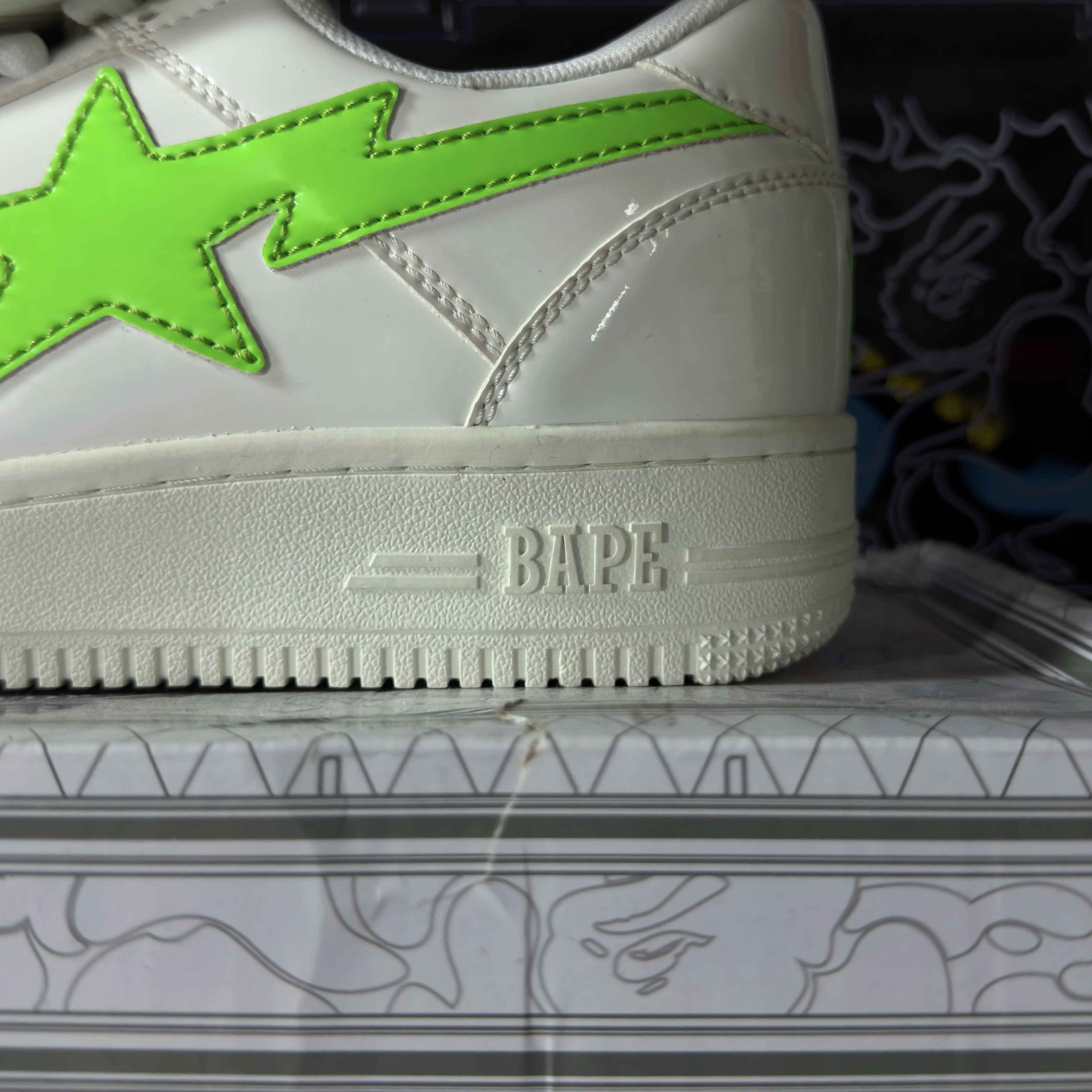 (42) A Bathing Ape Bapesta Weeknd XO 2020