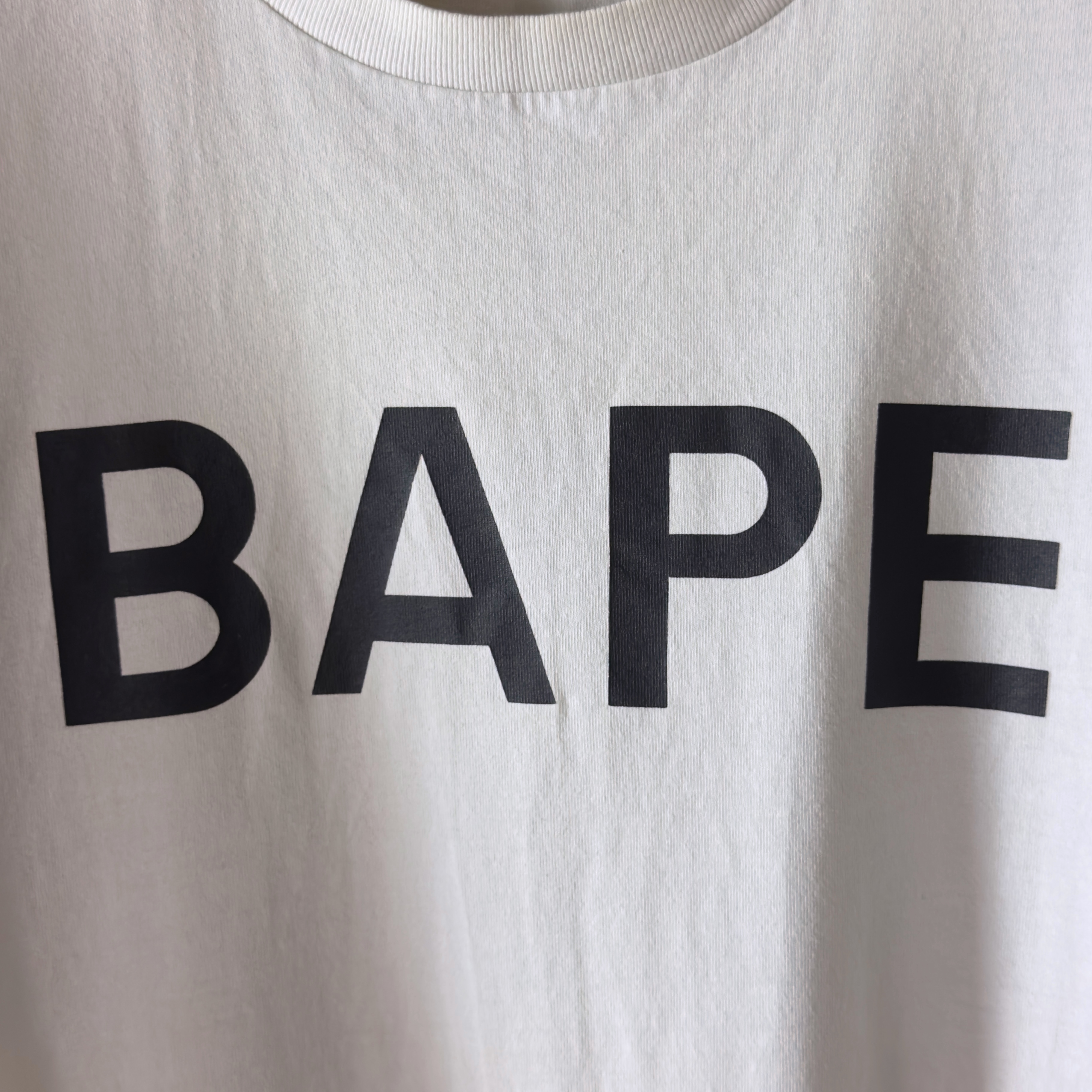 (XL) Bape Gradation Camo Tee White/Green