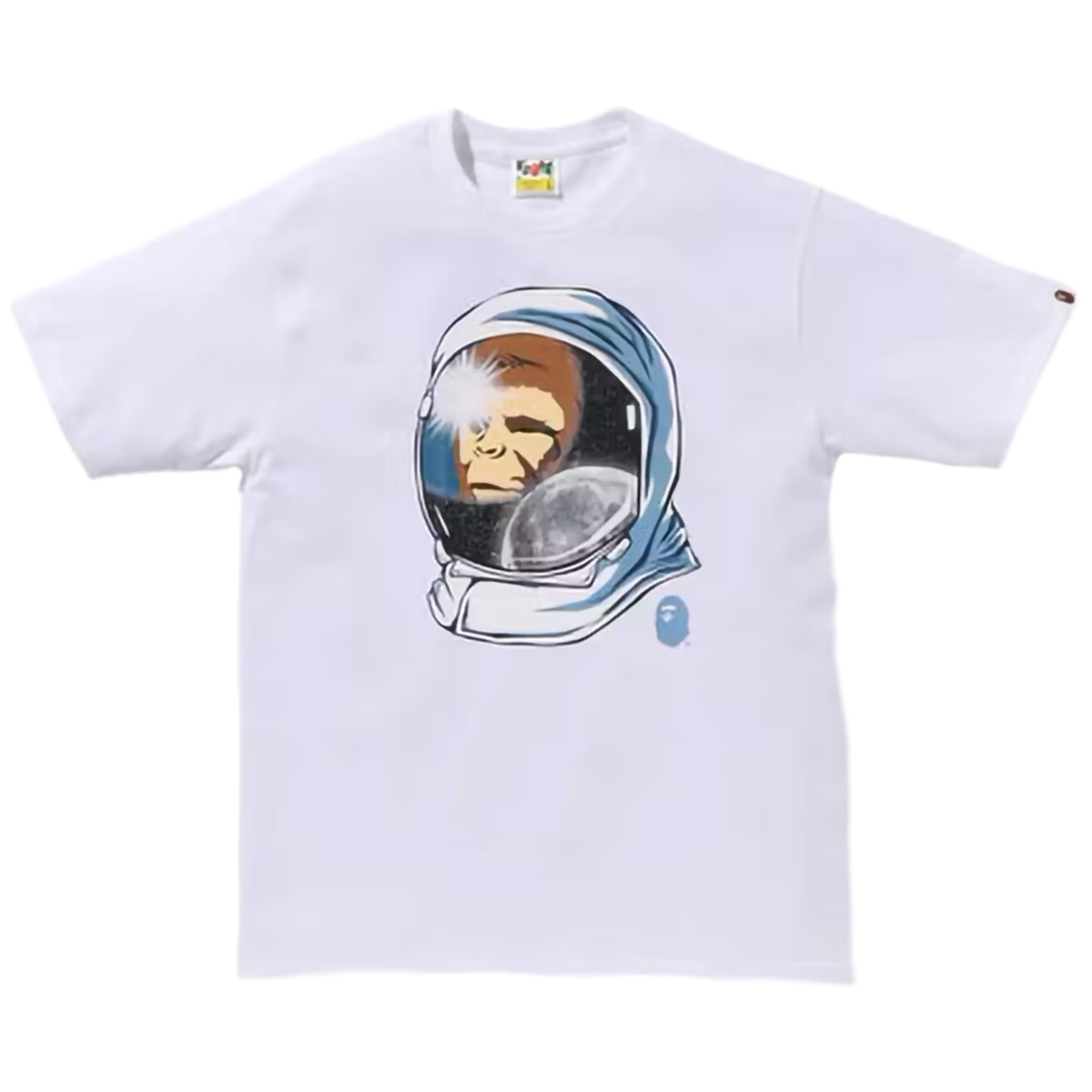 (S/M) Bape Space Ape Tee White 2024