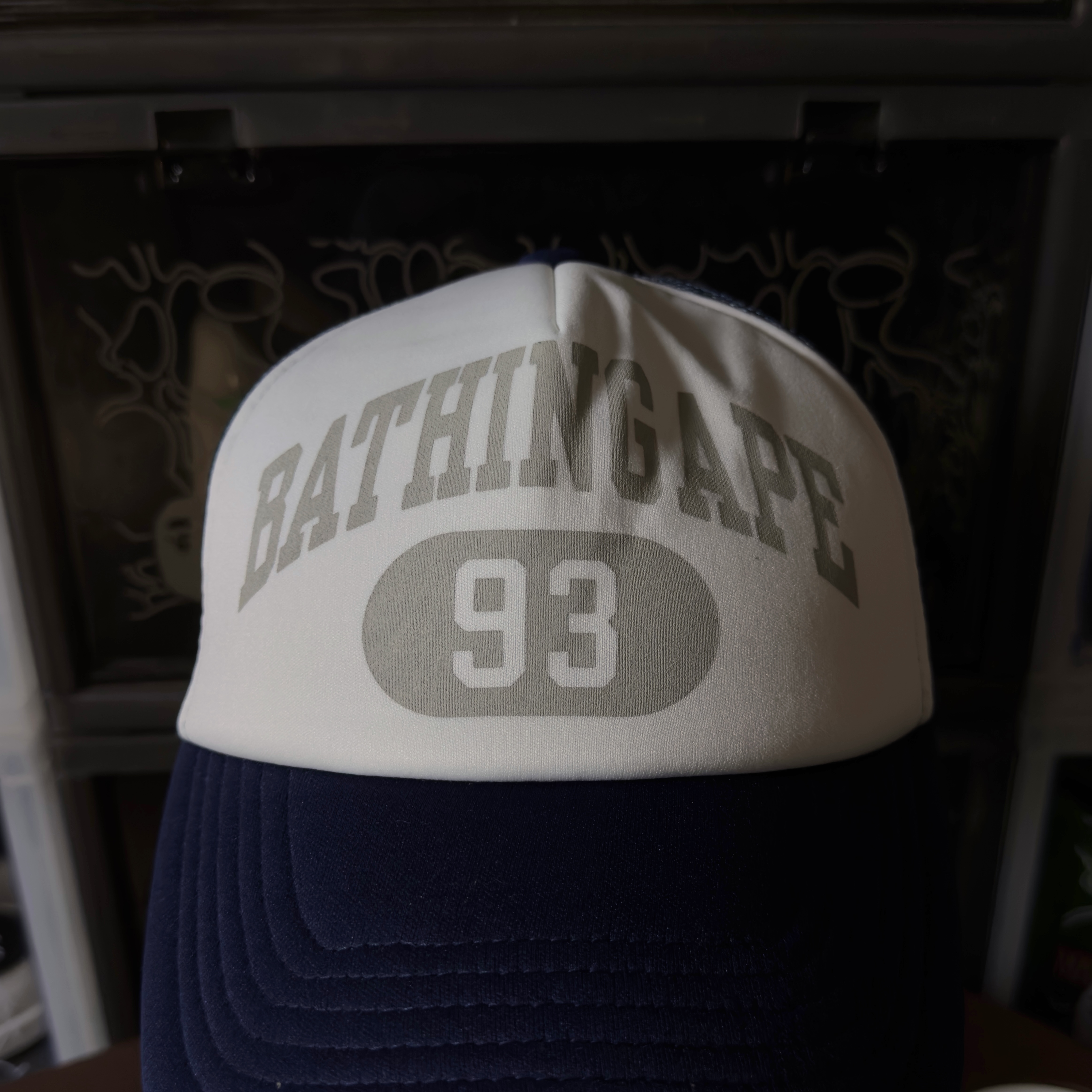 Bape Summer Pack Hat White/Blue 2023