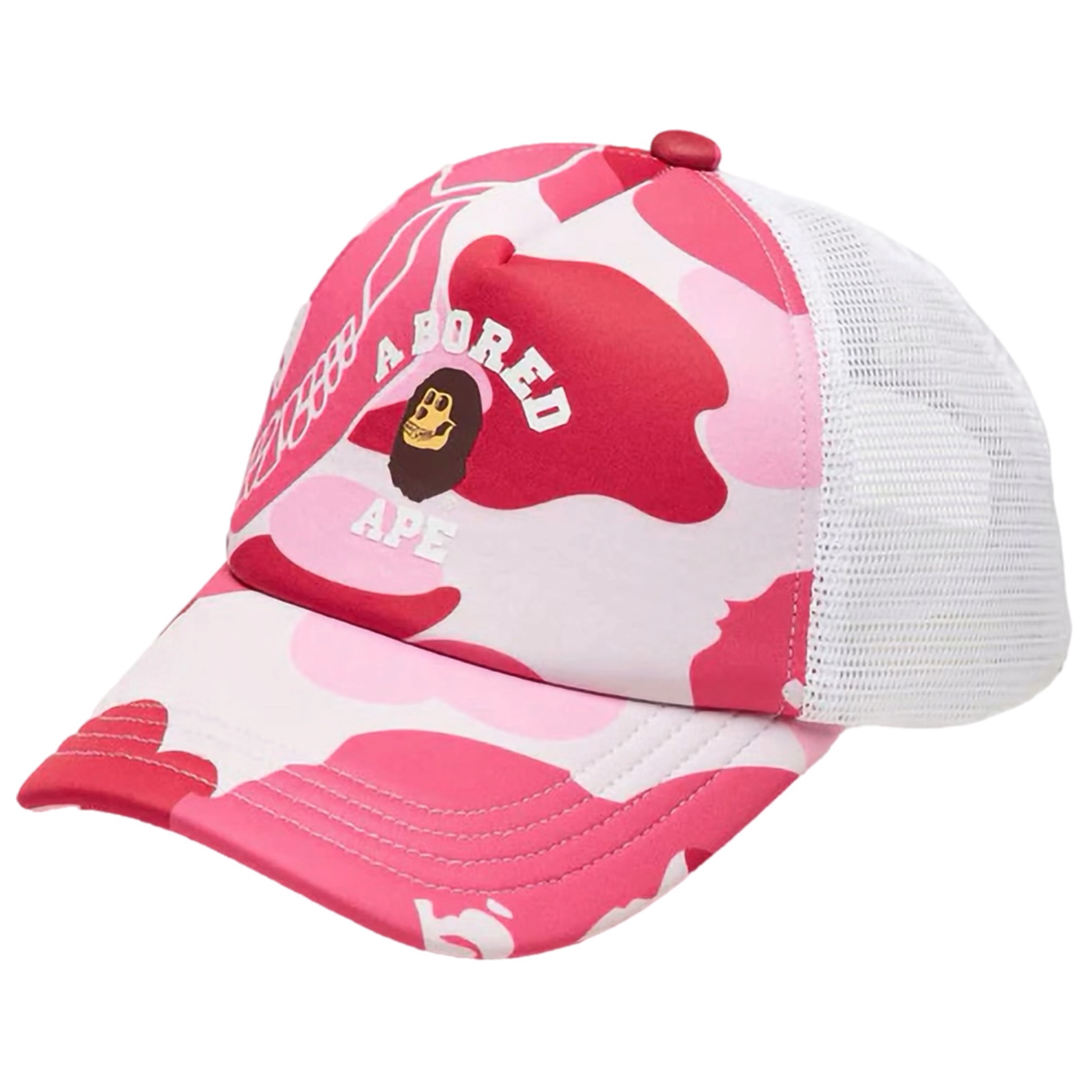 Bape x BAYC Mesh Cap Pink 2023