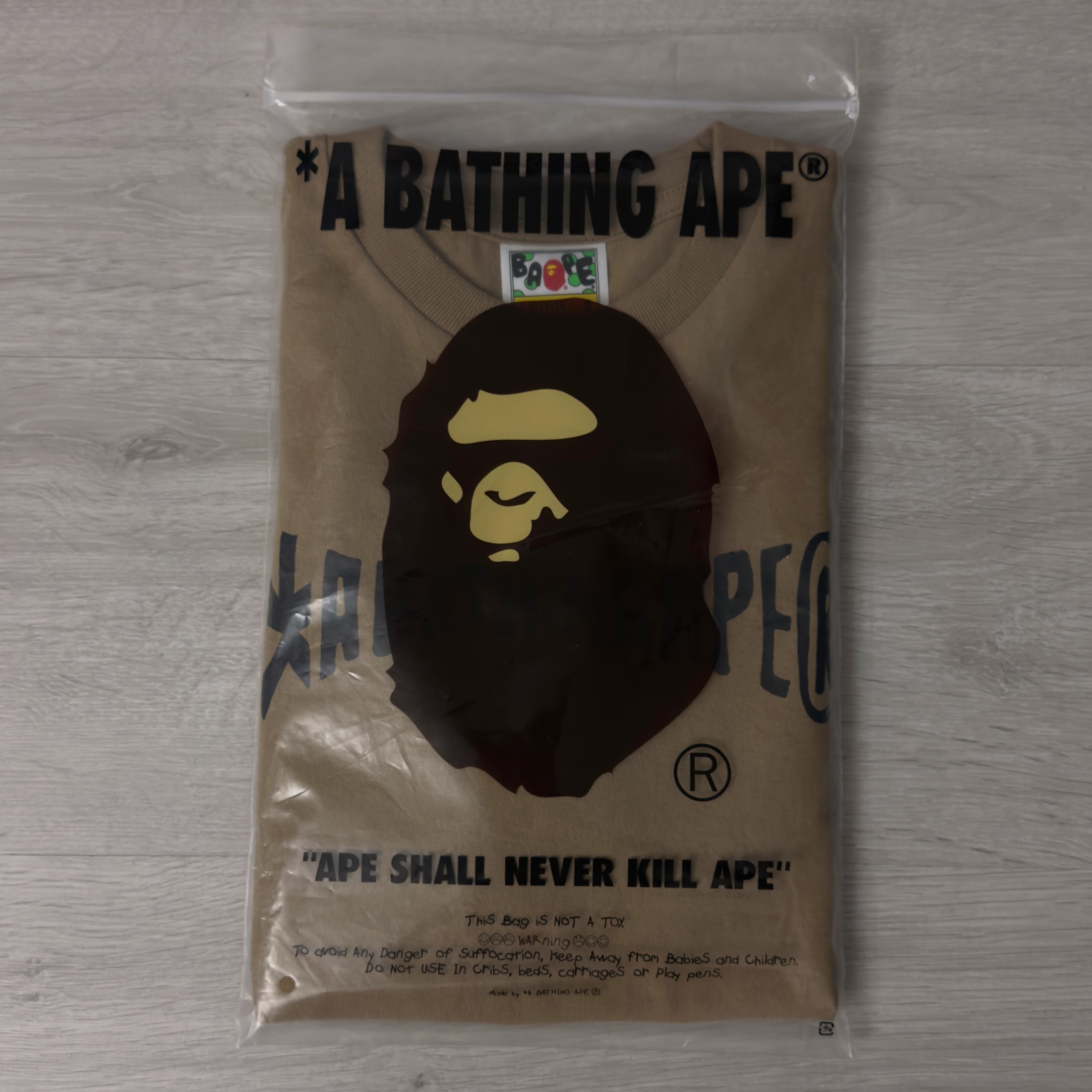 (S) Bape Souvenir Dragon Tee Beige 2024