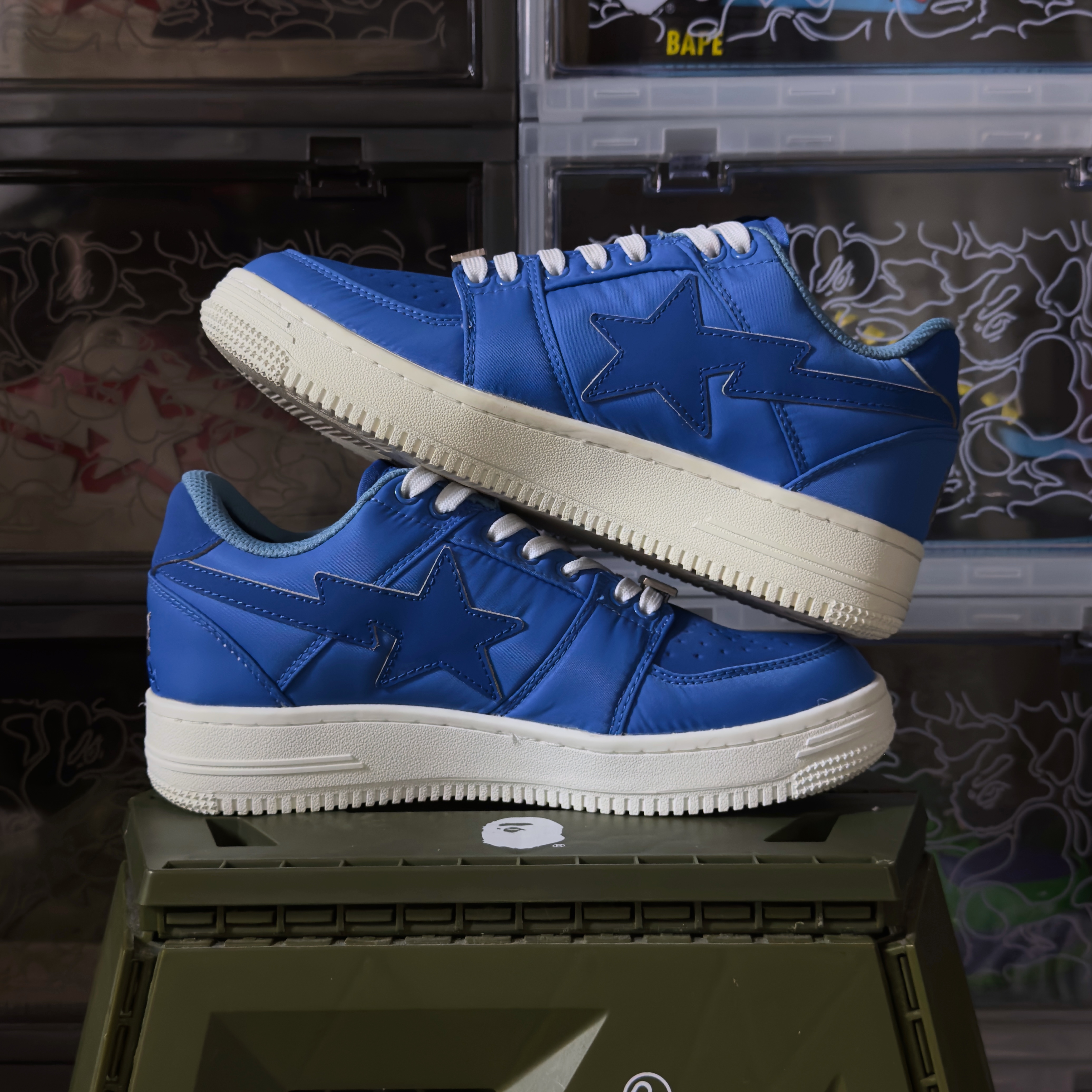 (40,5) A Bathing Ape Bapesta Stash 2021