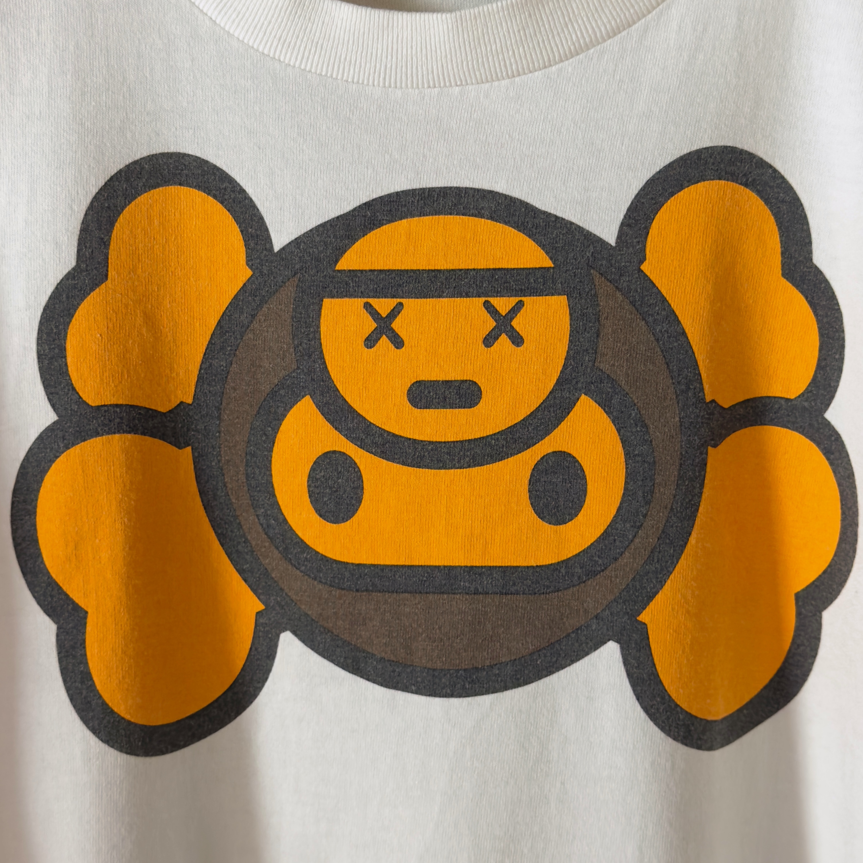 (L) Bape x Kaws Baby Milo Tee White 2005