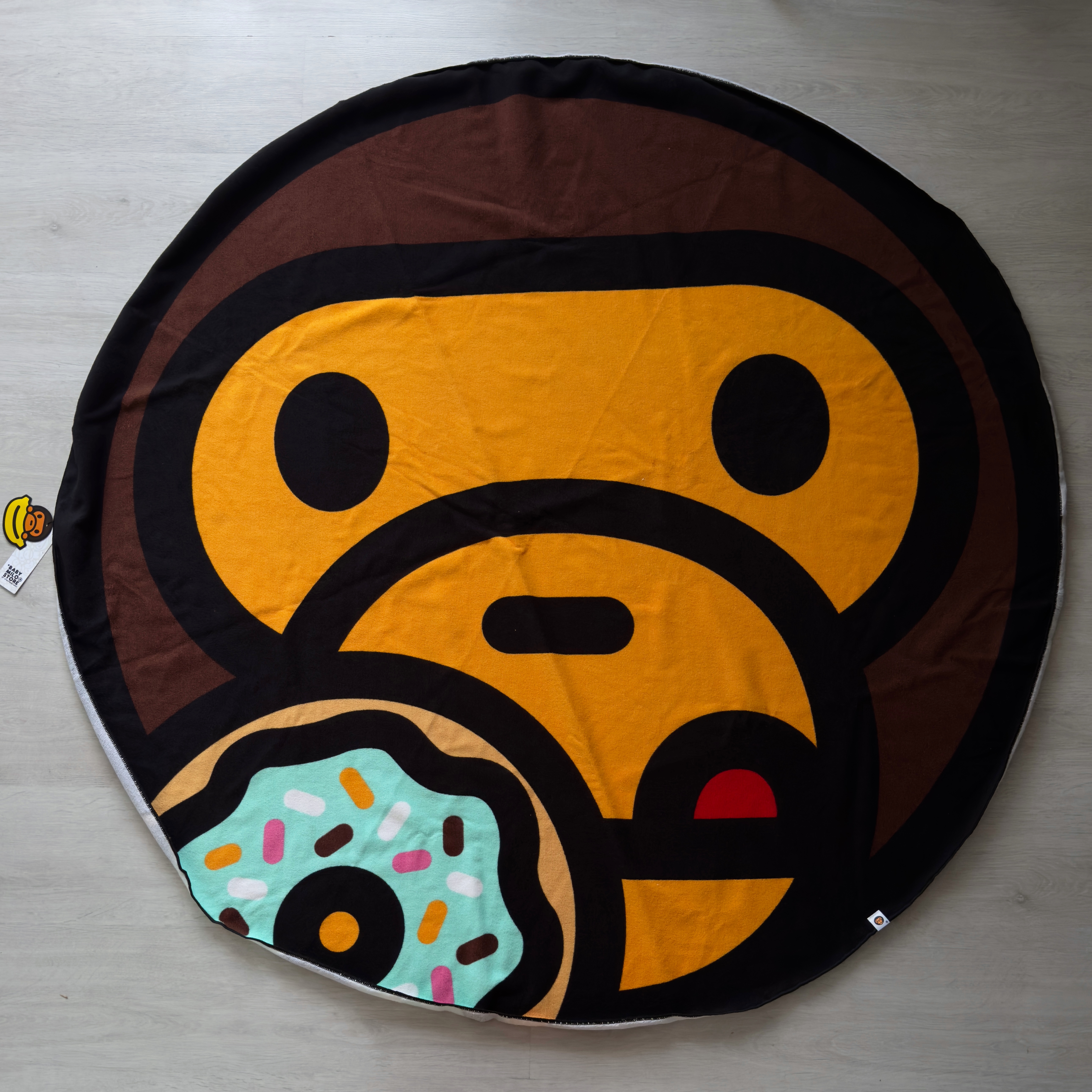 Bape Baby Milo Beach Towel Brown 2023