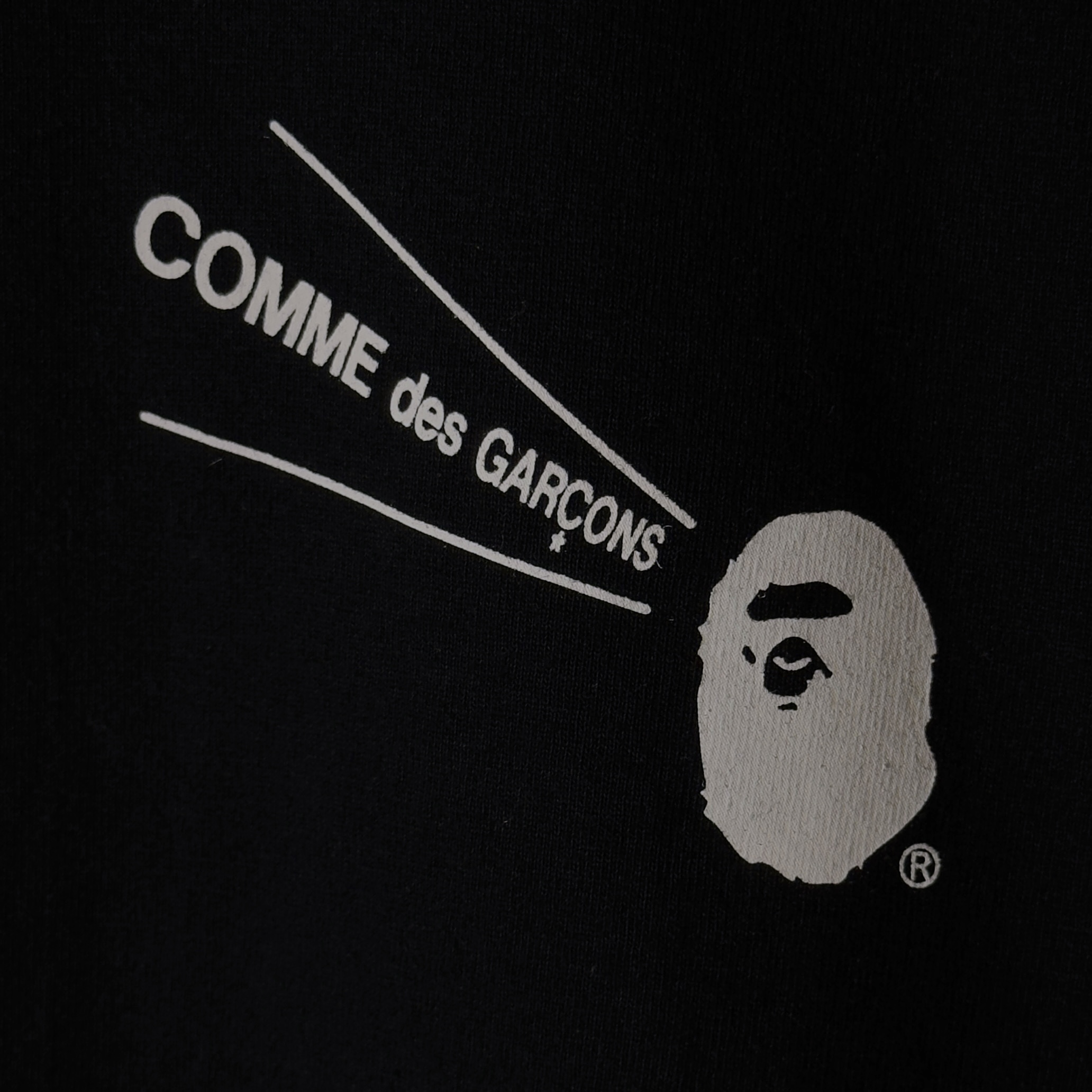 (S) Bape x CDG Osaka Tee Black 2020