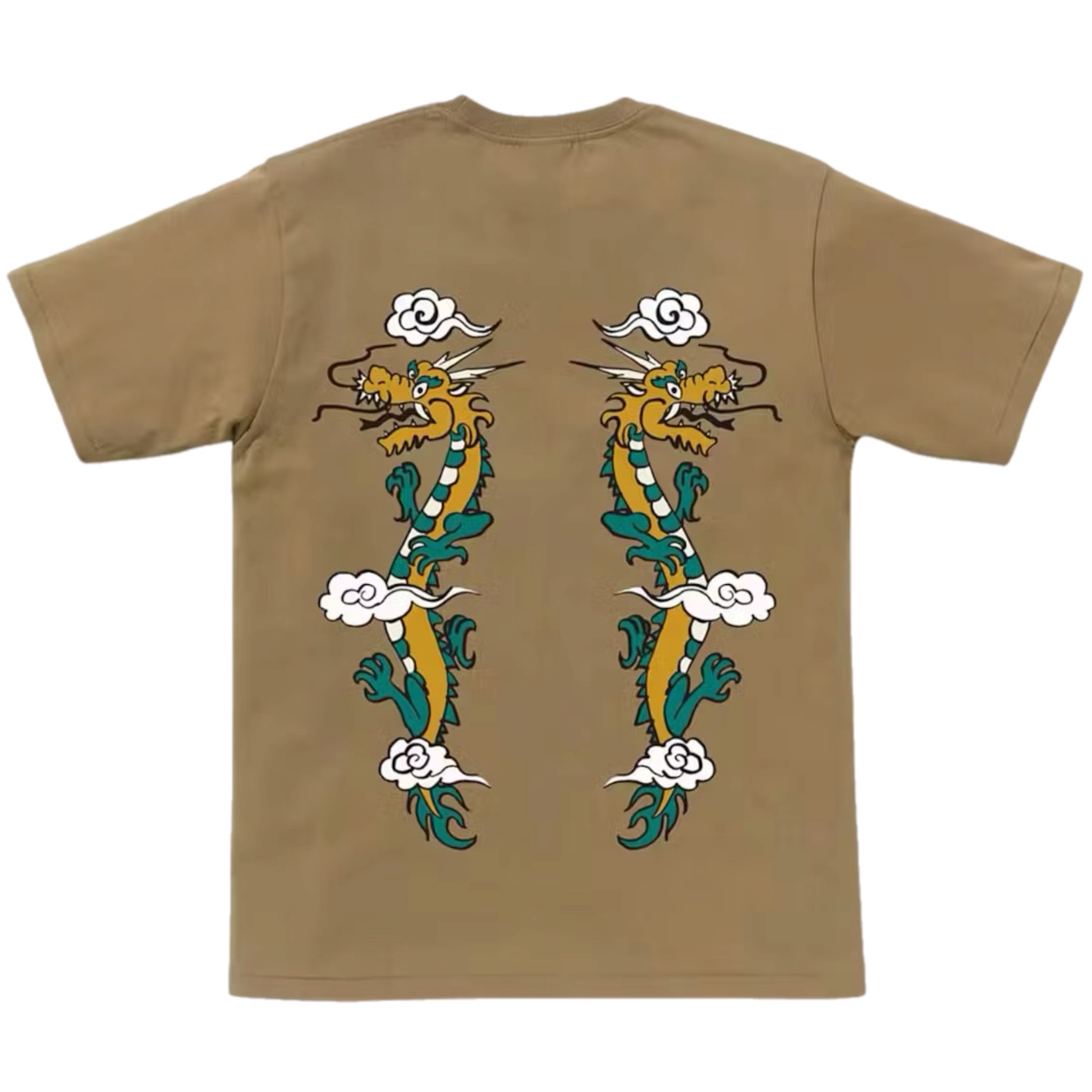 (S/M) Bape Souvenir Dragon Tee Beige 2024