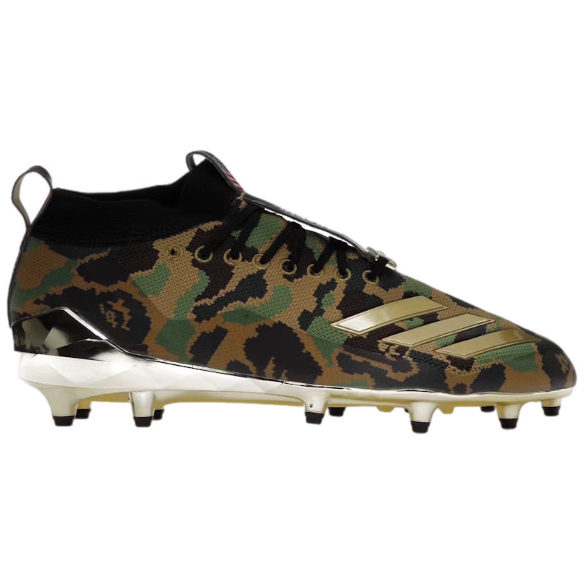 (41,5) Bape x Adidas Camo Cleats Green 2019