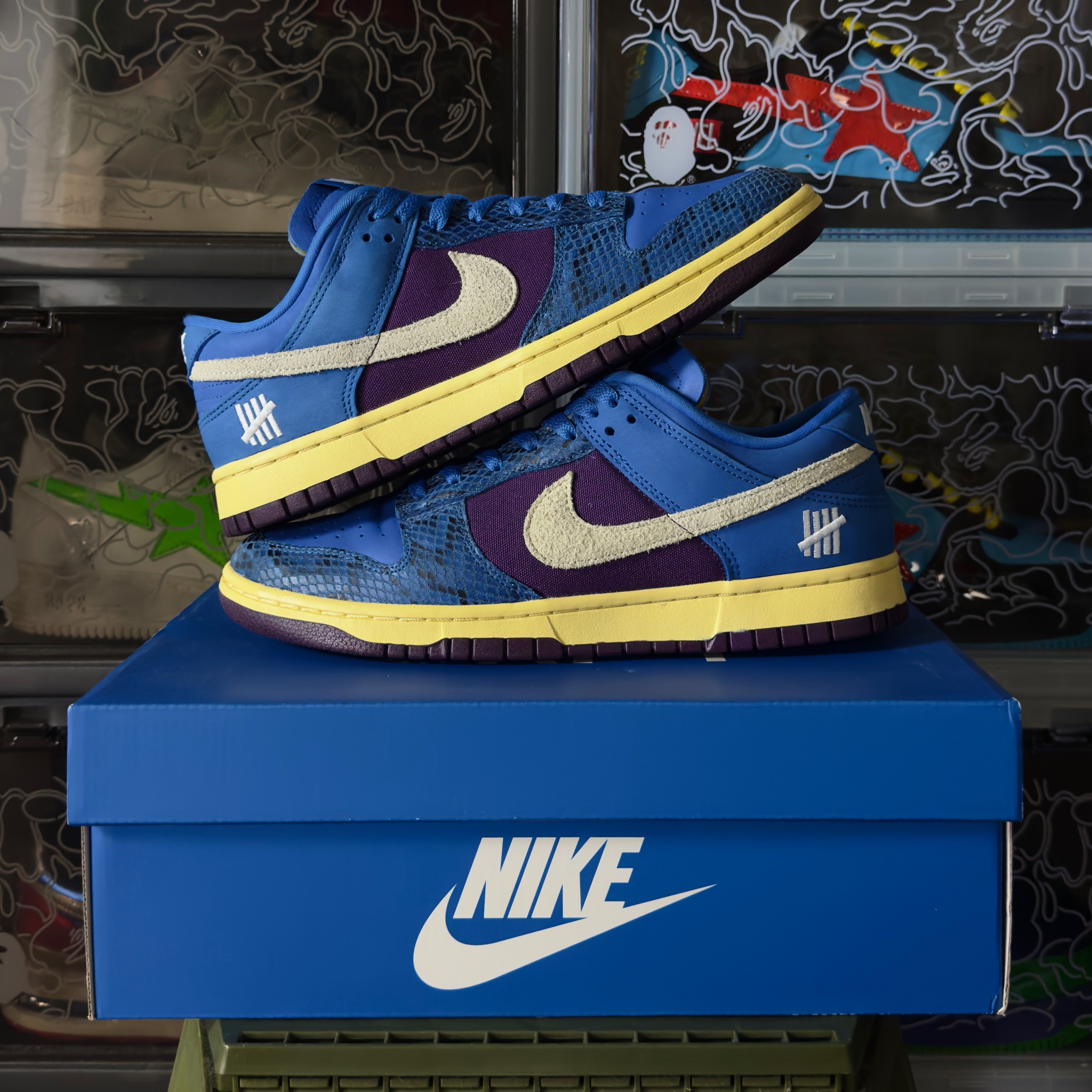 (43) Nike x Undefeated 5 On It Dunk Low 2021