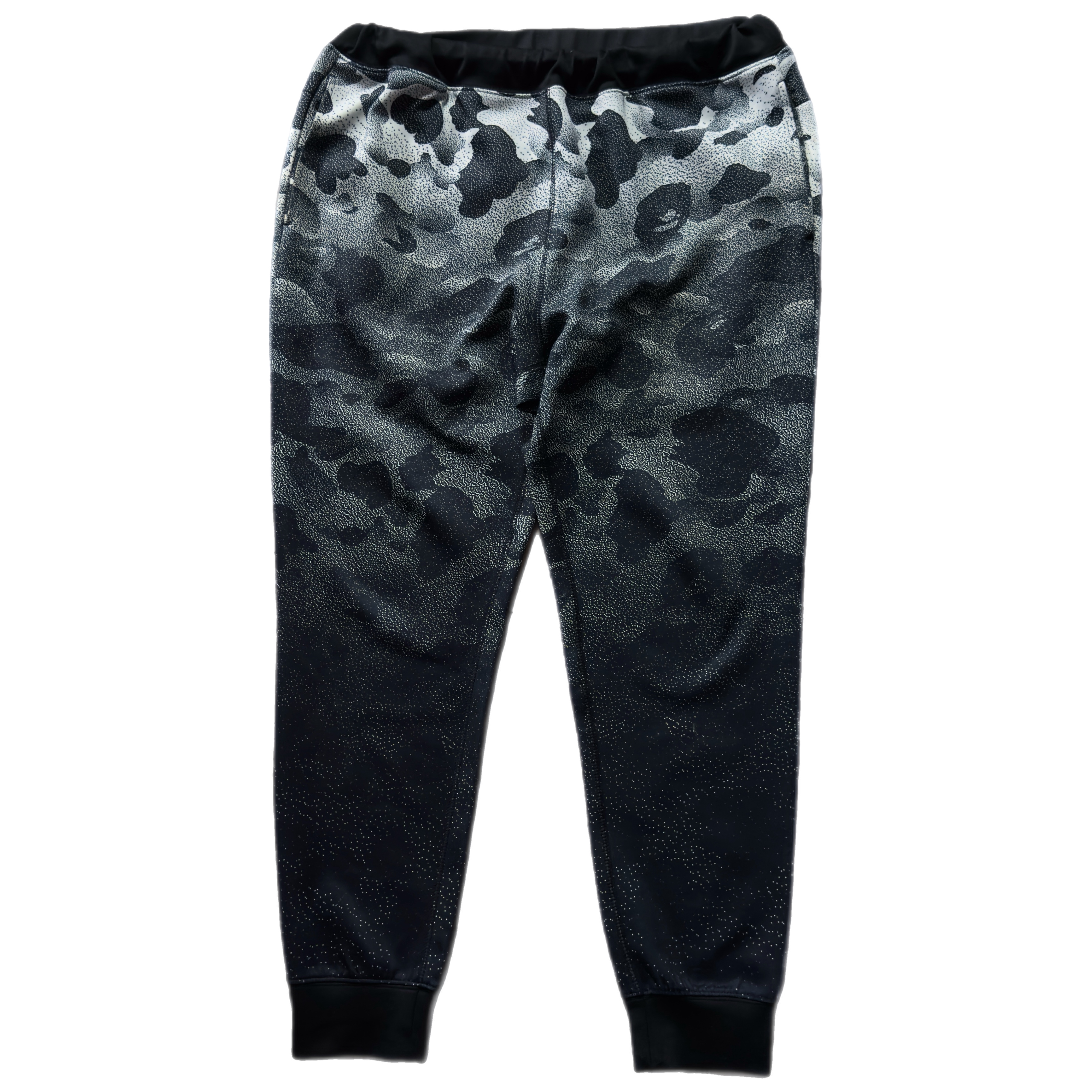 (M) Bape Noise Camo Slim Pants Black 2016