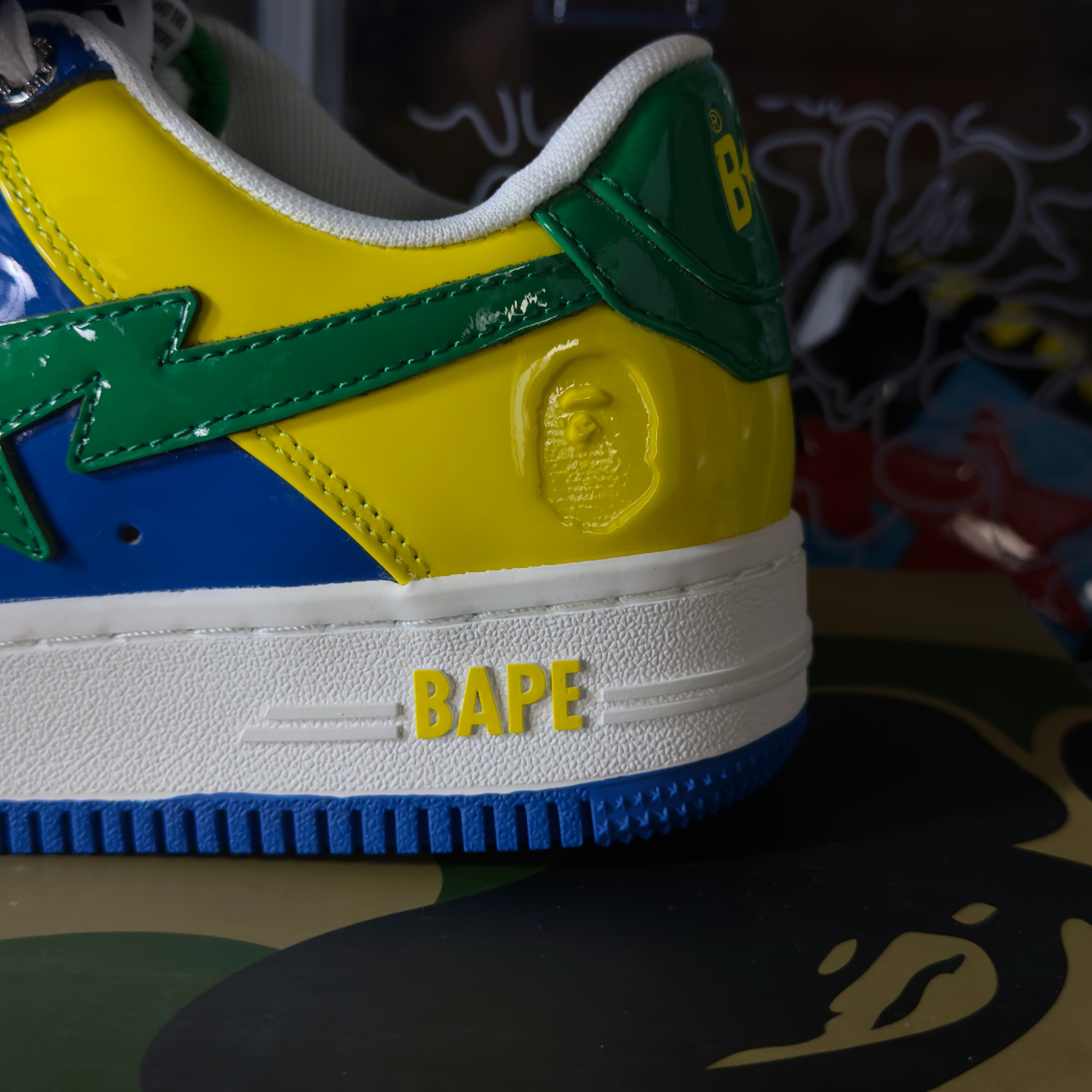 (36) A Bathing Ape Bapesta Brazil 2022