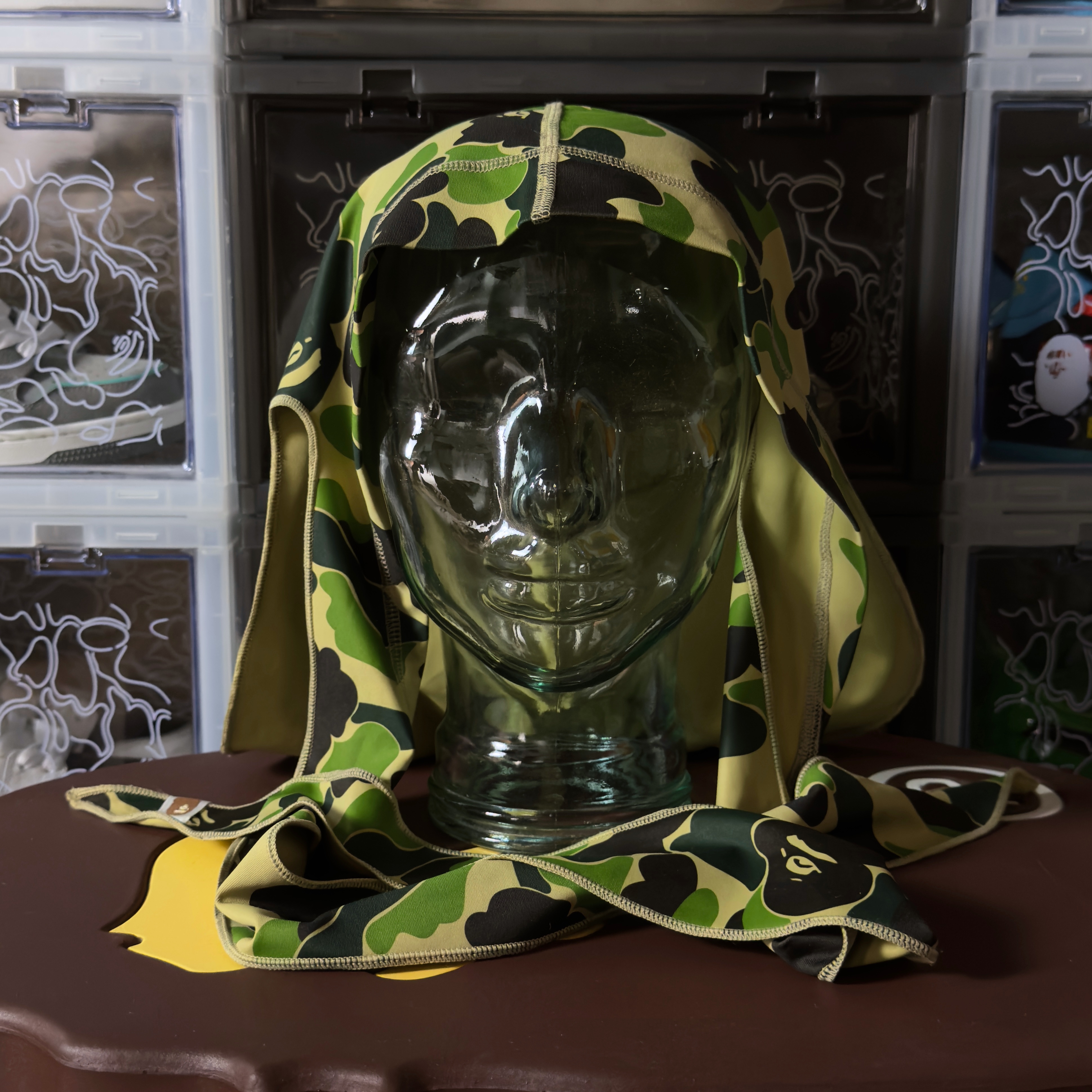 Bape ABC Camo Durag Green 2019