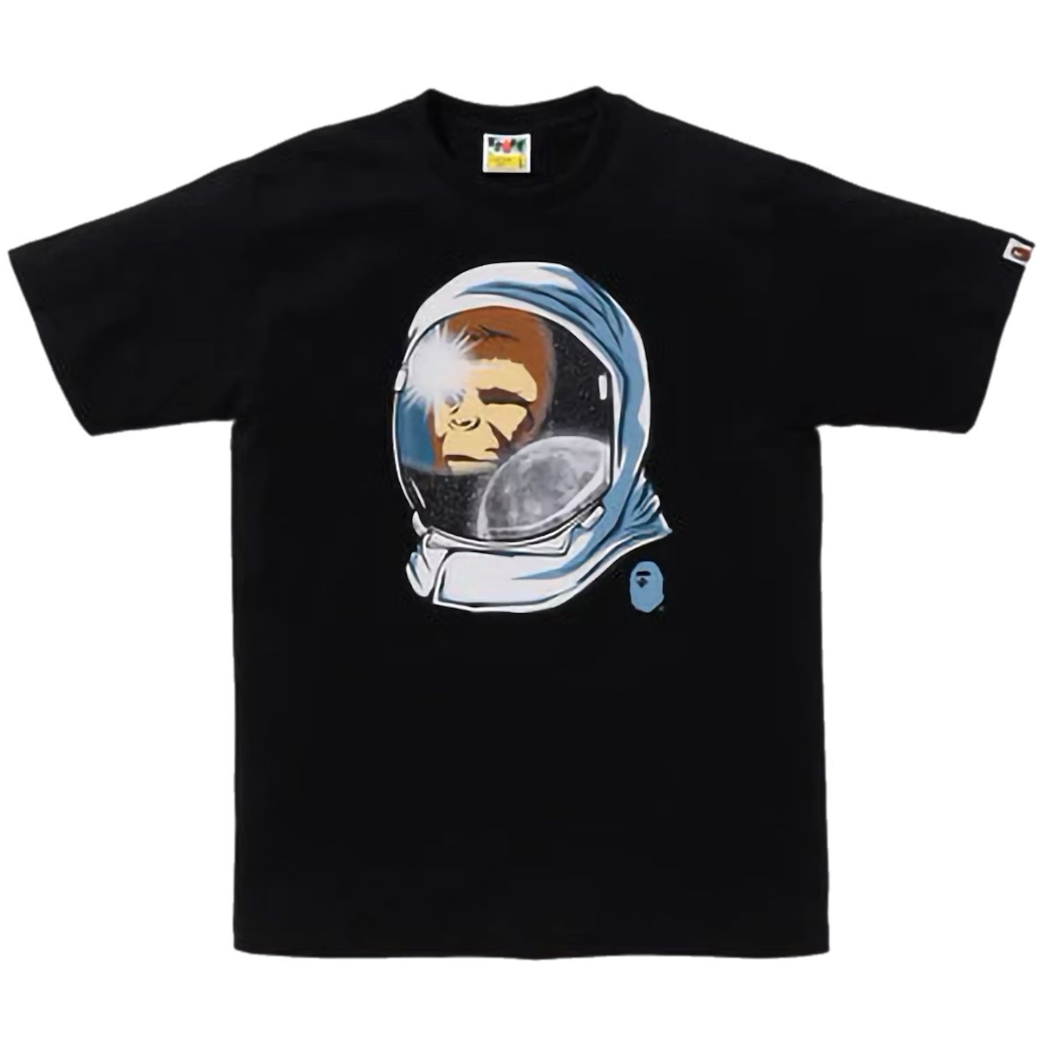 (S/M) Bape Space Ape Tee Black 2024