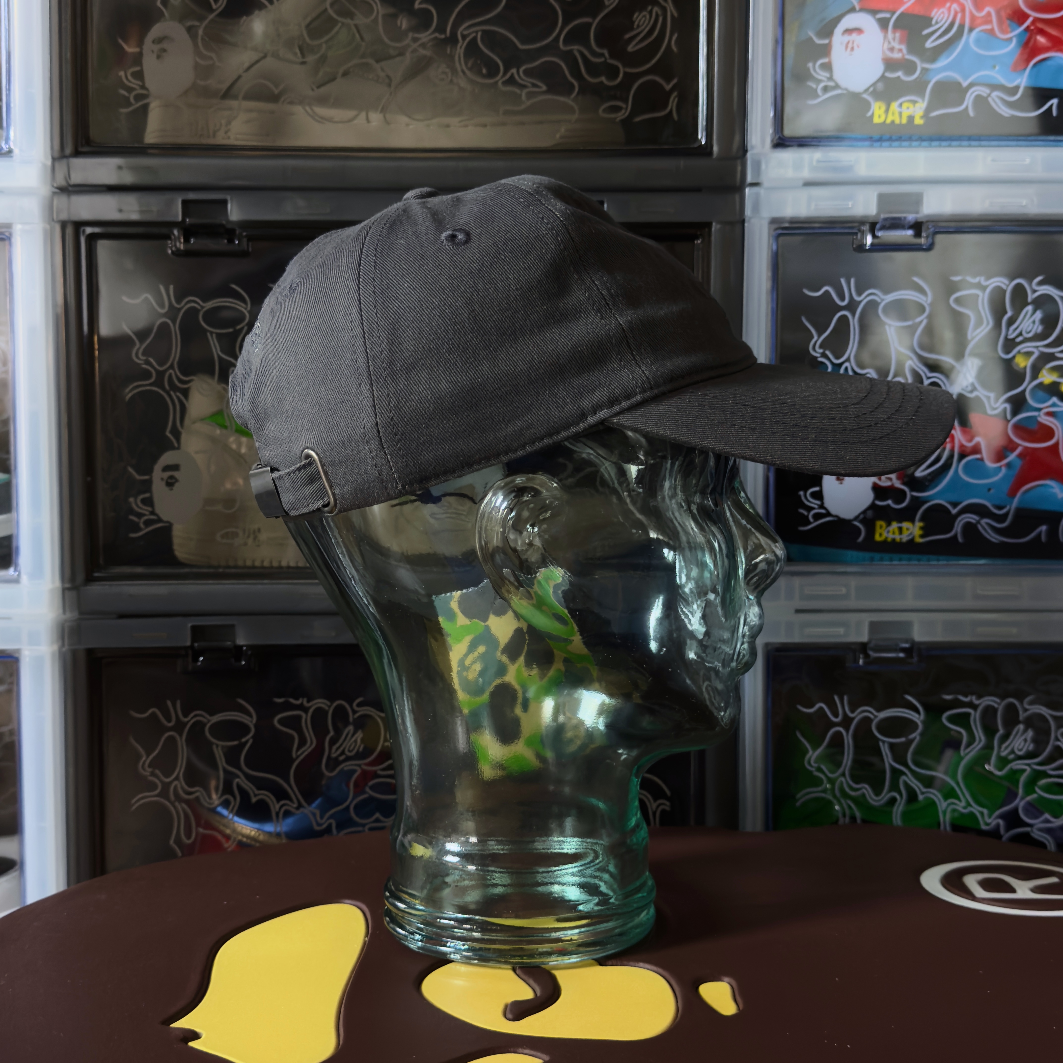 Bape x Highsnobiety Cap Charcoal 2023