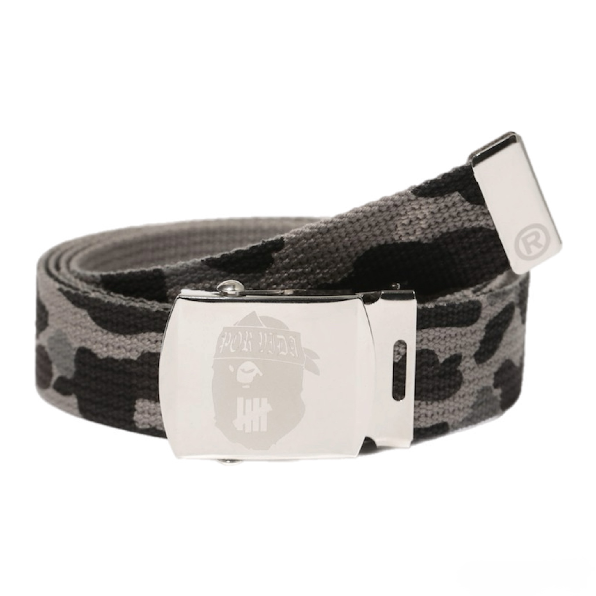 Bape x Undefeated Color Camo Belt Black 2015