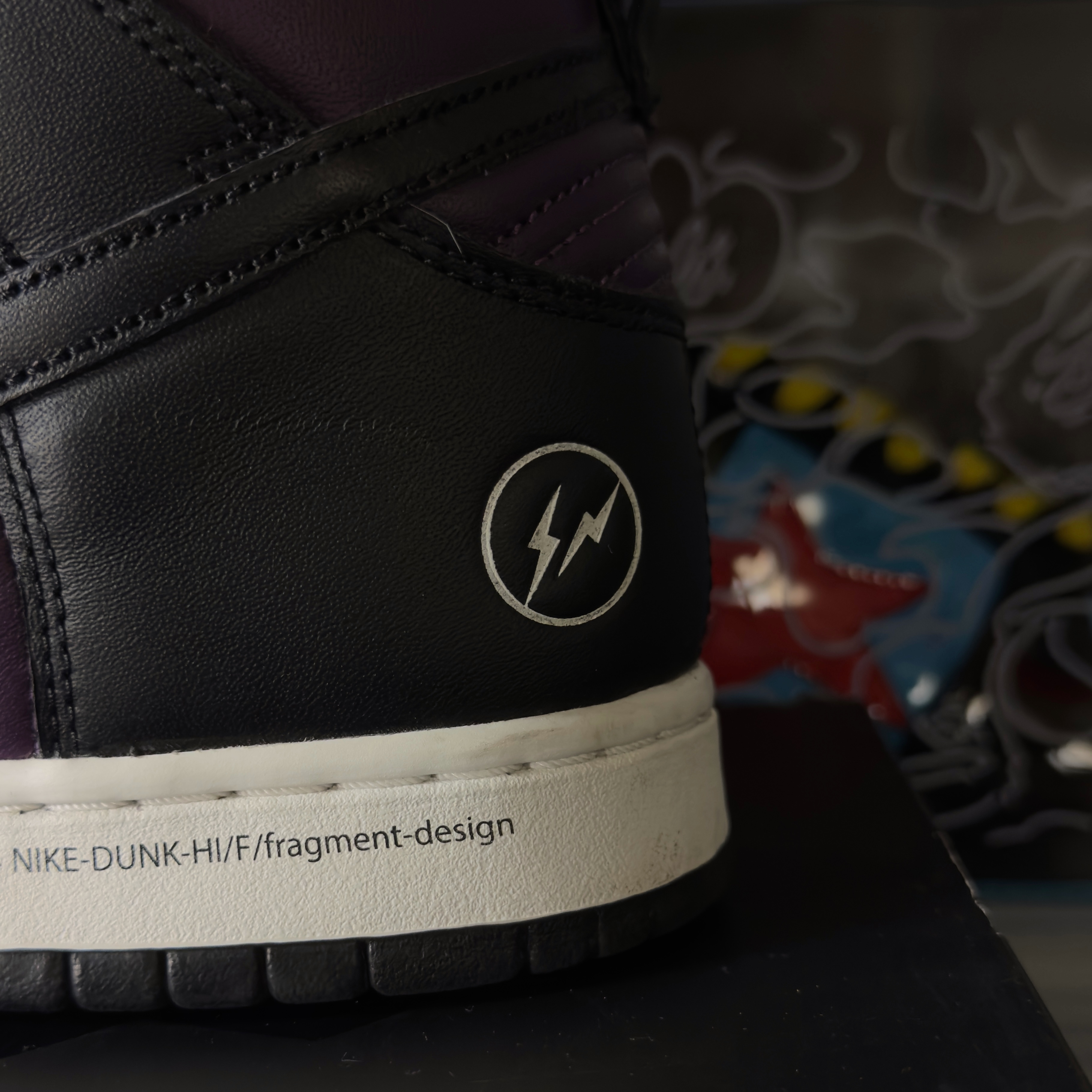 (44) Nike x Fragment Dunk High Beijing 2021