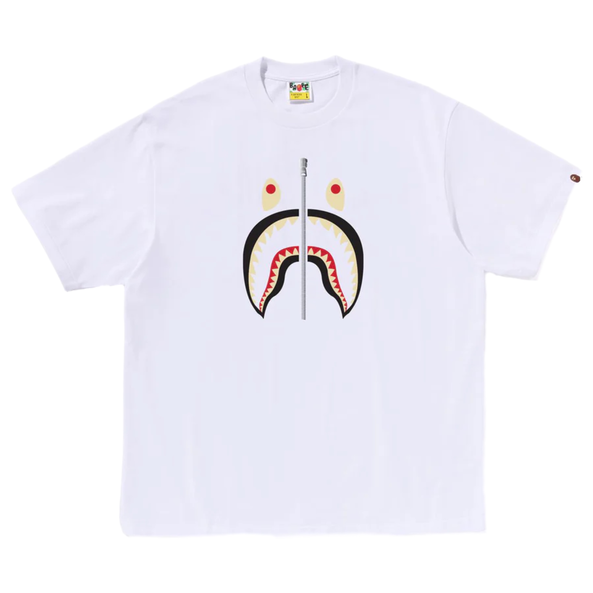 (S) Bape Shark Japan Exclusive Tee White