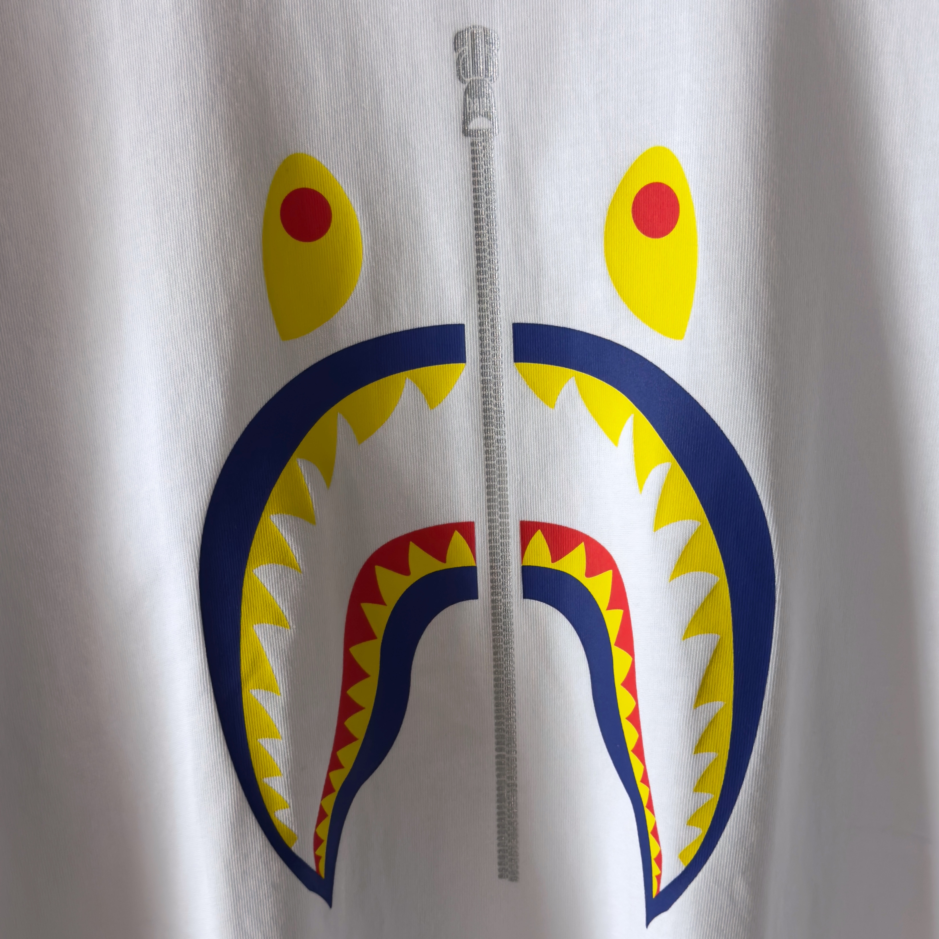 (S) Bape Shark Japan Exclusive Tee White