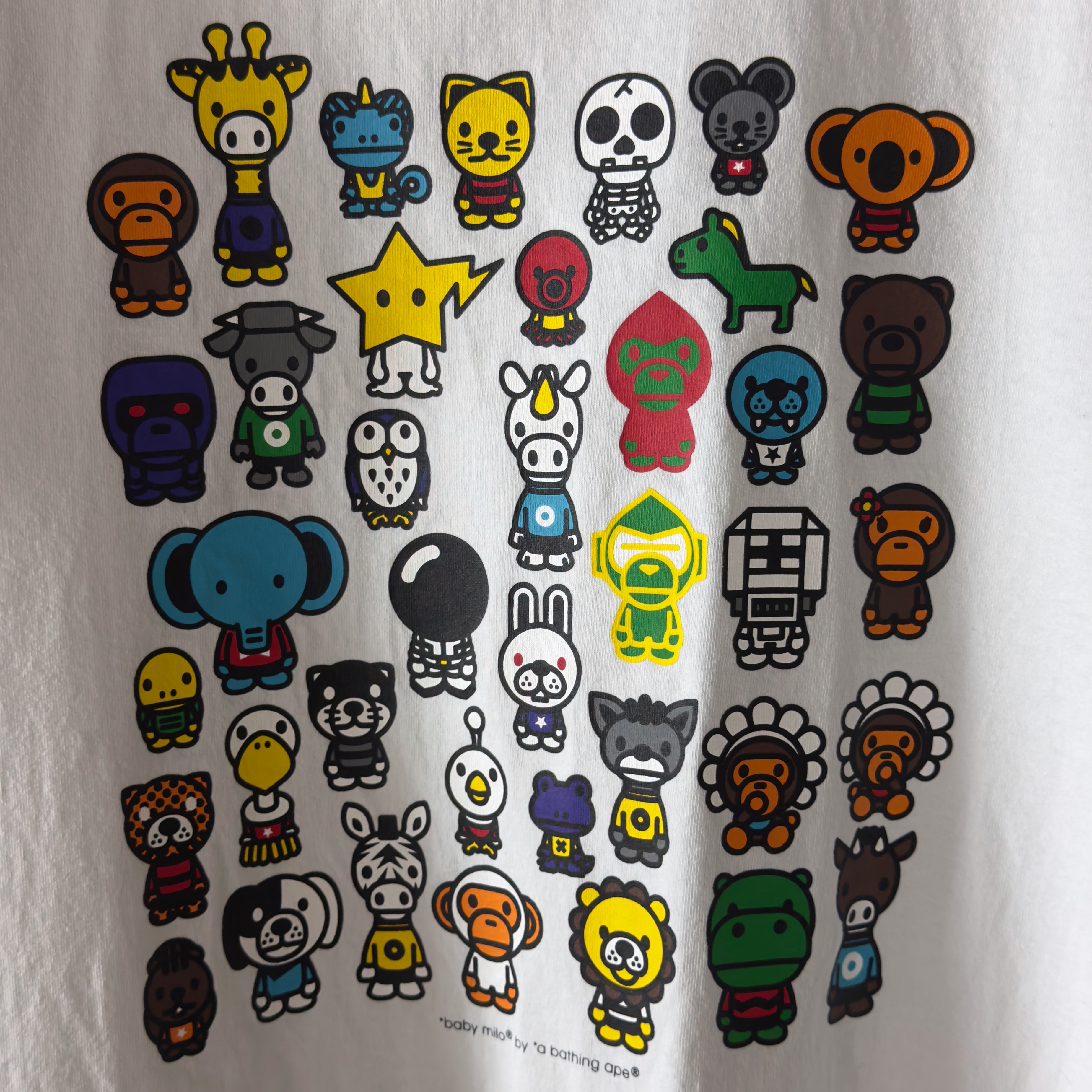 (L) Bape A To Z Tee White 2021